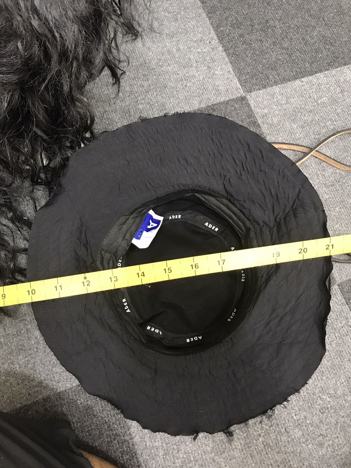 Ader Error × Designer ADER ERROR Unfinished Edge 21SS Bucket Hat Size ONE SIZE - 10 Thumbnail