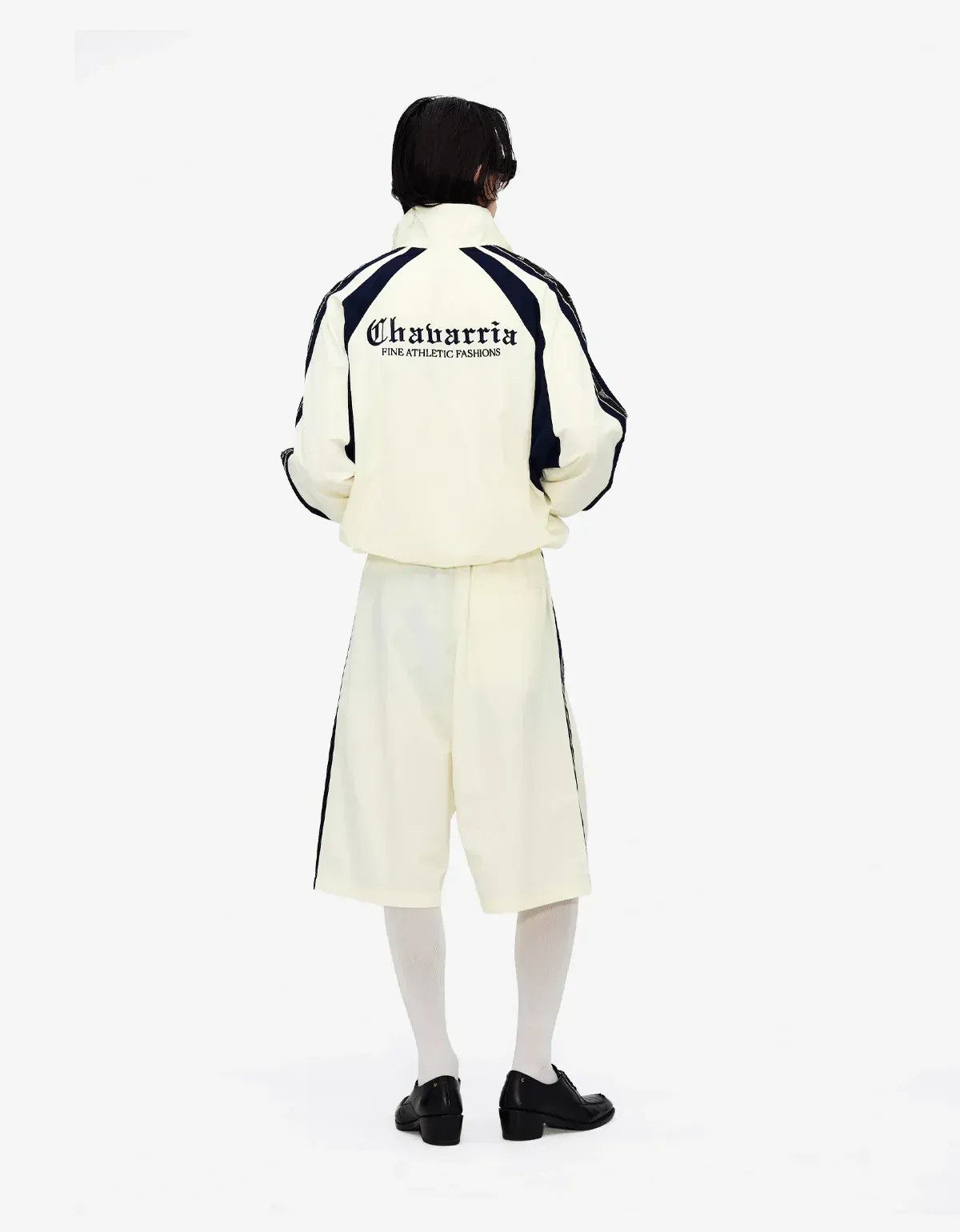 Willy Chavarria Willy Chavarria White Casa De Chavarria Tape Jacket Size US M / EU 48-50 / 2 - 5 Thumbnail