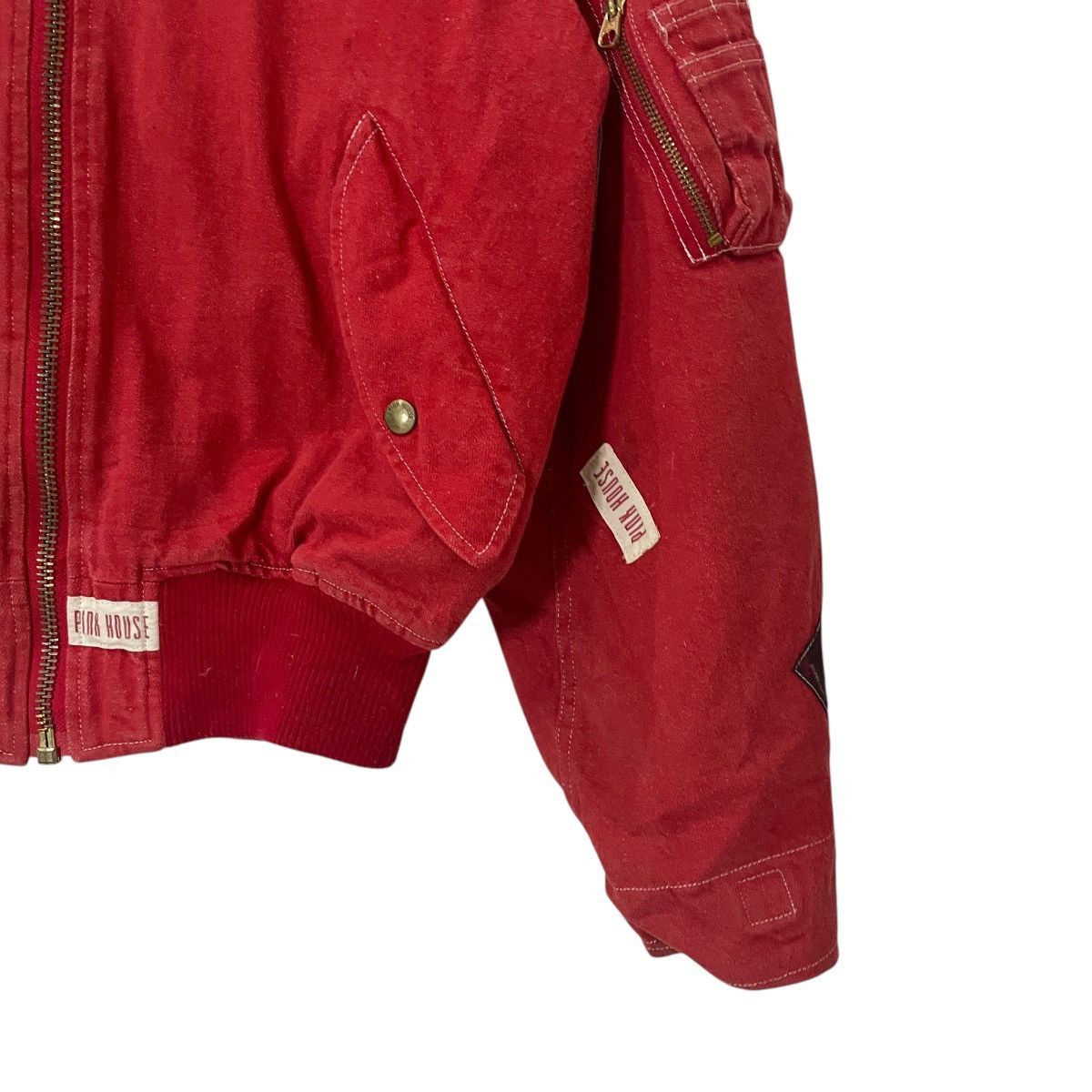 Pink House Vintage Pink House Iconic Bomber Jacket Size US L / EU 52-54 / 3 - 10 Thumbnail