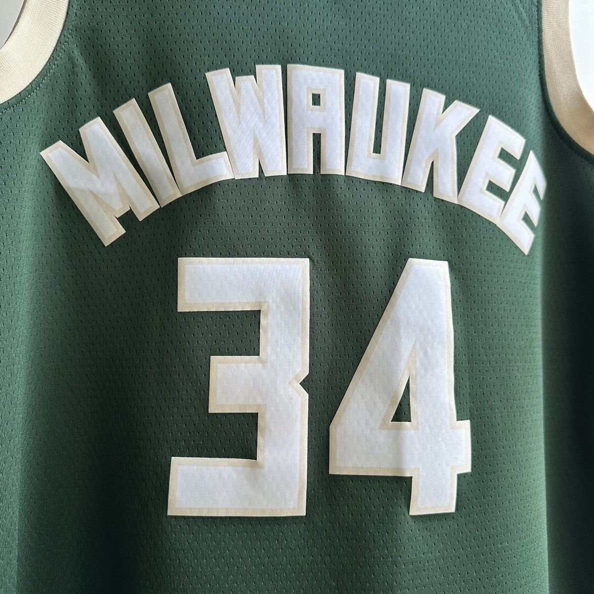 Nike Nike Giannis Antetokounmpo #34 Milwaukee Bucks NBA Jersey Size US M / EU 48-50 / 2 - 7 Thumbnail