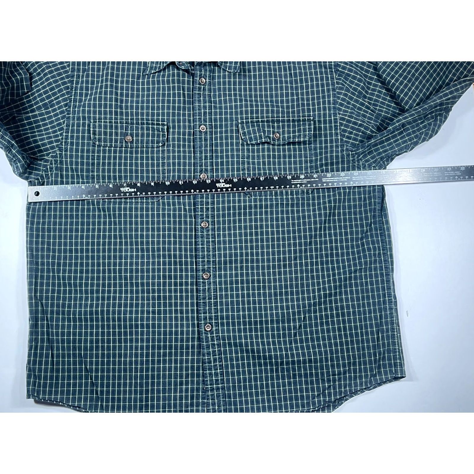 Gap Gap Button-Up Shirt Multicolor Plaid Long Sleeve XL Men’s Heavy Cotton Casual Workwear Shirt Size US XL / EU 56 / 4 - 4 Thumbnail