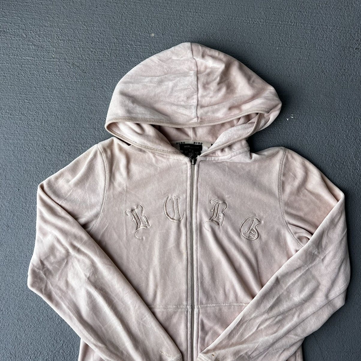 Bcbgmaxazria × Vintage Vintage Y2K BCBG Maxazria Zip Up Track Jacket Hoodie Size M / US 6-8 / IT 42-44 - 3 Thumbnail