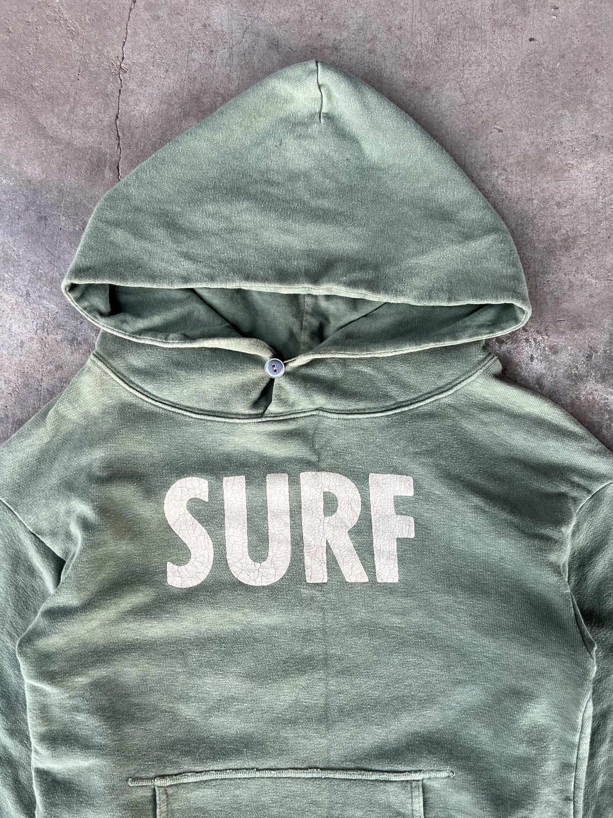 Kapital Kountry Faded Old Kapital "SURF" Sweatshirt Hoodie Size US S / EU 44-46 / 1 - 3 Thumbnail