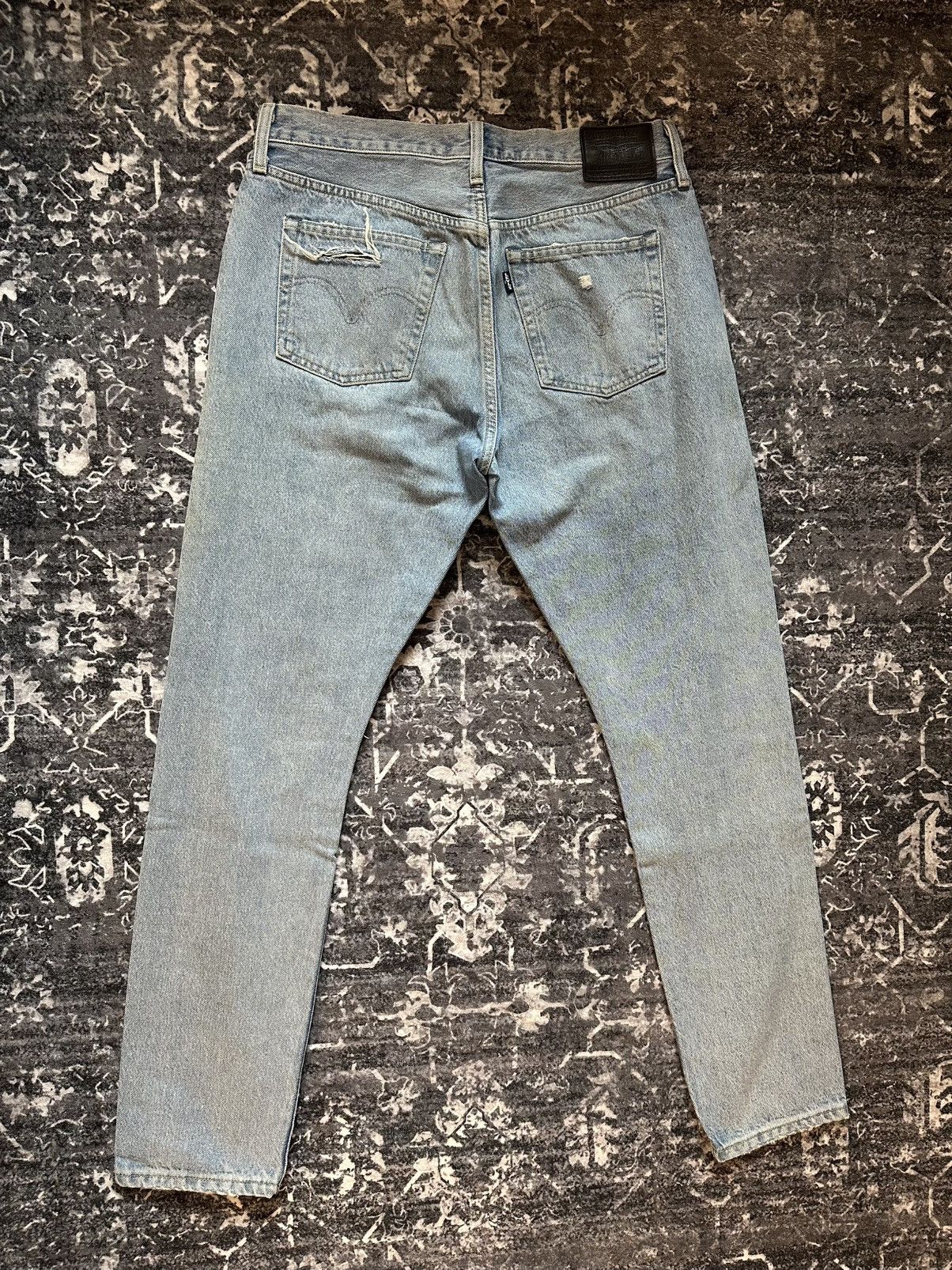 Levi's × Levi's Made & Crafted × Levi's Vintage Clothing SUPER RARE VINTAGE LEVI'S MADE & CRAFTED BLUE TAB 501 DENIM Size US 30 / EU 46 - 2 Thumbnail