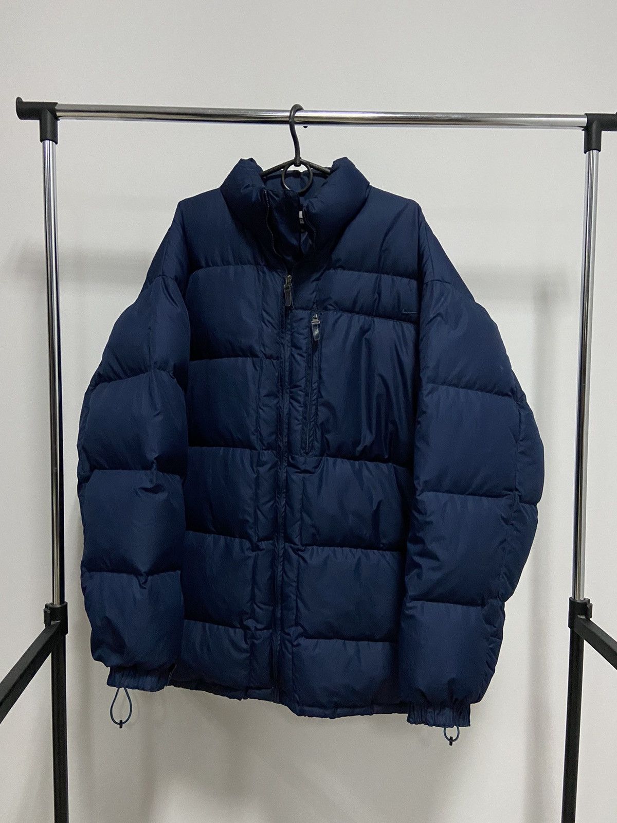 Nike × Vintage Nike Puffer Jacket small Logo Vintage Swoosh Size US XL / EU 56 / 4 - 1 Thumbnail
