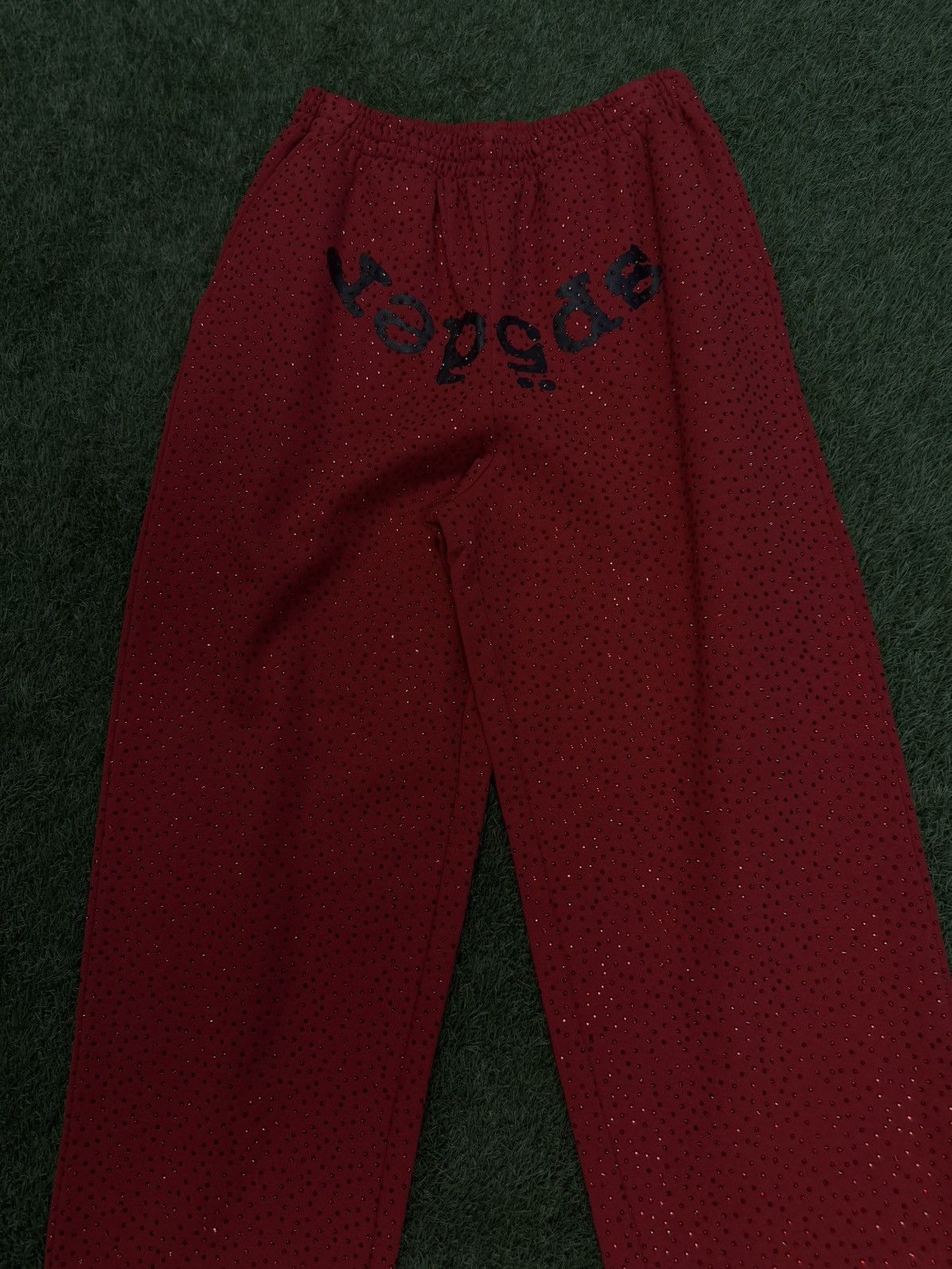 Sp5der Sp5der Worldwide VVS Stone Crystal Sweatpants Size S (NEW) Size US 30 / EU 46 - 4 Thumbnail