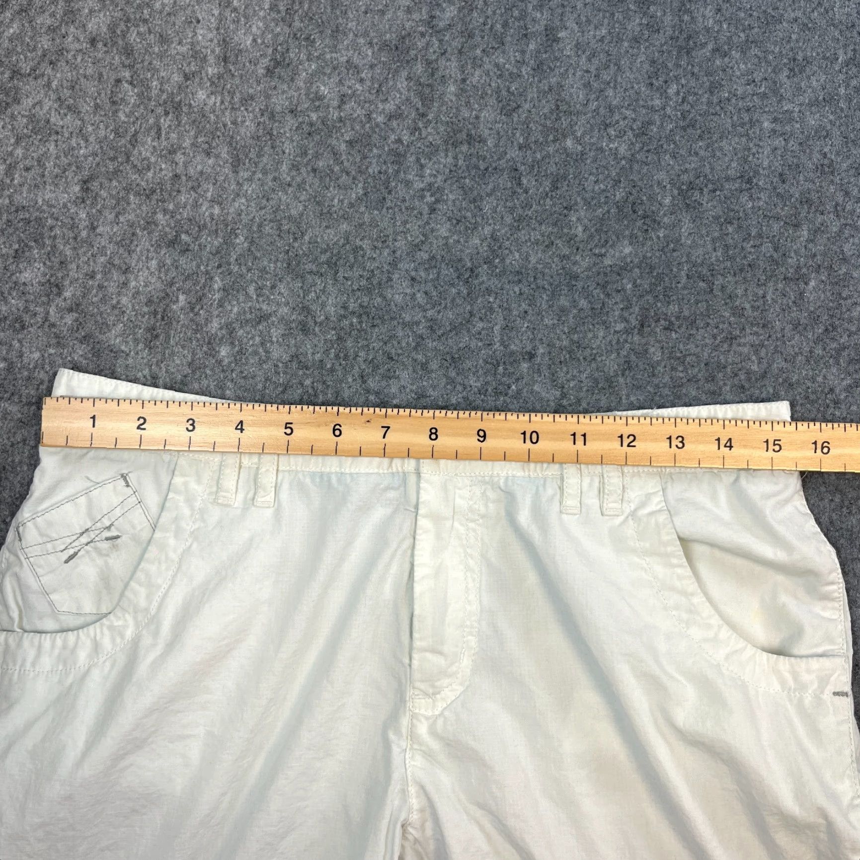 The North Face The North Face Womens Cargo Trousers Pants Relaxed Straight 30 30 UK 10 White Size 32" / US 10 / IT 46 - 7 Thumbnail