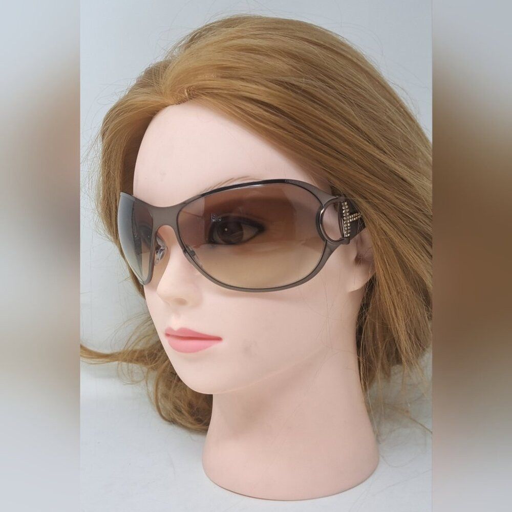 Gucci Gucci Sunglasses GG273/STRASS Vintage Y2K Horsebit Diamonds Size ONE SIZE - 9 Thumbnail
