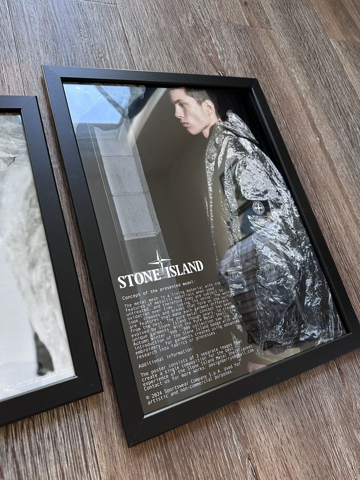 Stone Island Stone Island Pure Metall Shell Poster-Set Size US L / EU 52-54 / 3 - 4 Thumbnail