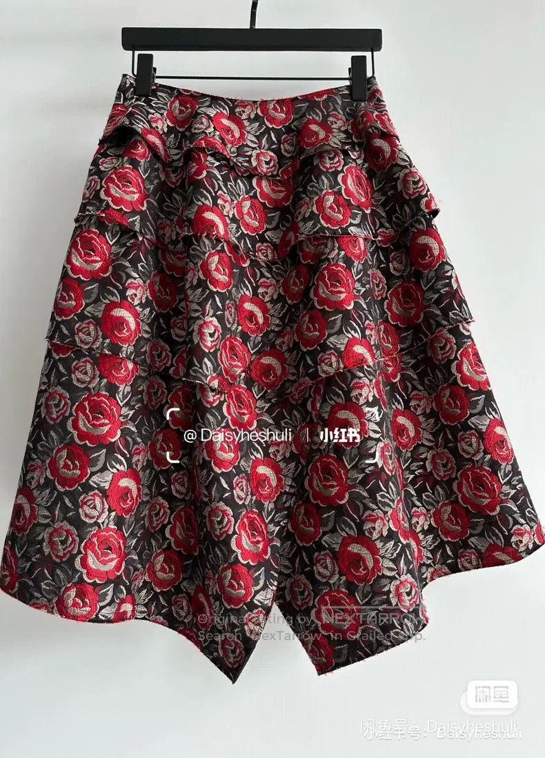 Comme des Garcons Comme Des Garcons size XS Main line irregular embroidered Size 23" - 1 Thumbnail