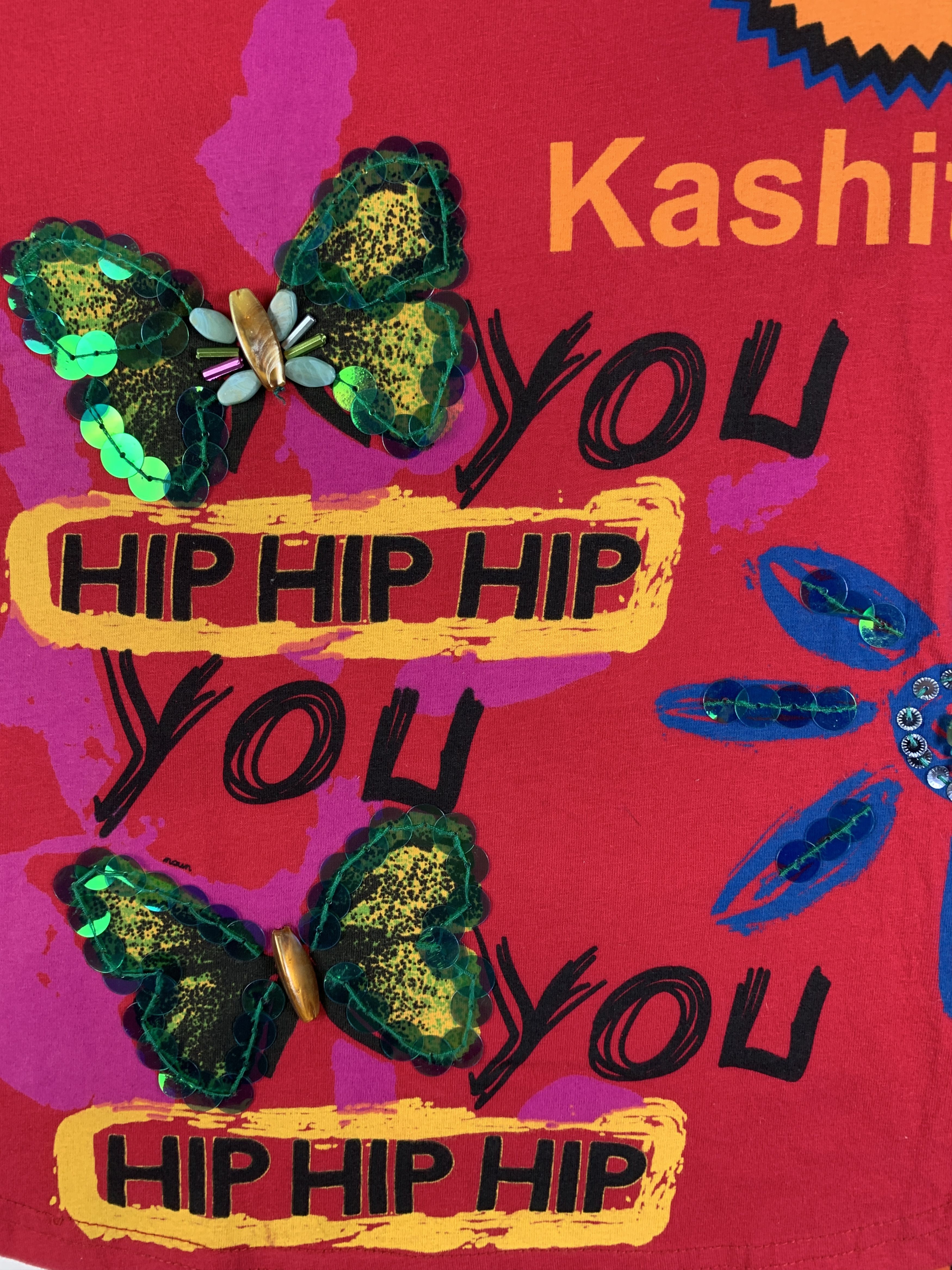 Japanese Brand Kashitu Psychedelic beady Tee (M) Size M / US 6-8 / IT 42-44 - 5 Thumbnail