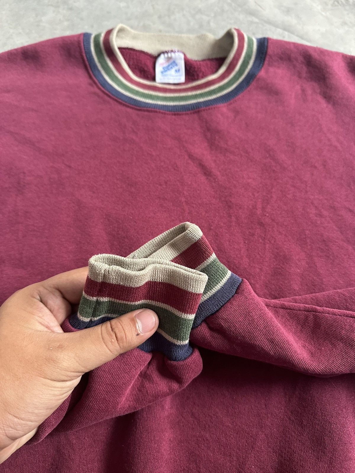 Vintage Jerzees Vintage 90's Sweatshirt Size US M / EU 48-50 / 2 - 3 Thumbnail