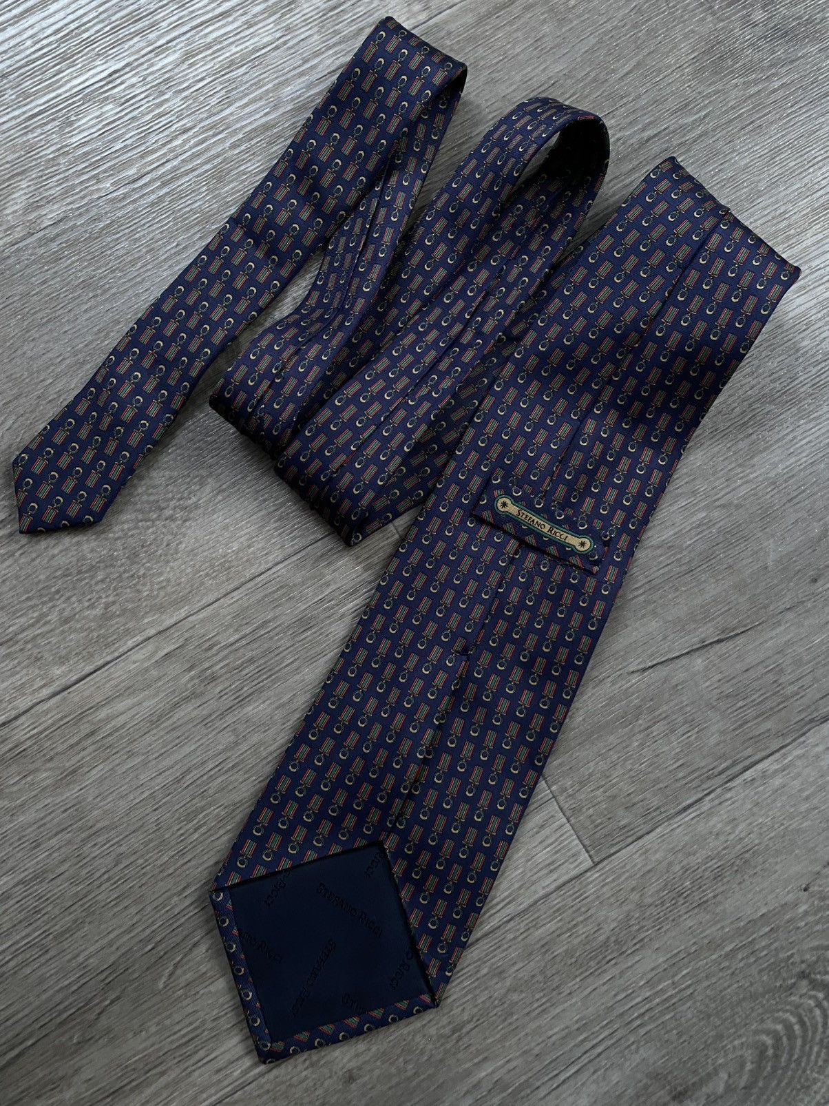 Stefano Ricci 🫧STEFANO RICCI TIE SILK ITALY LUXURY Size ONE SIZE - 1 Thumbnail