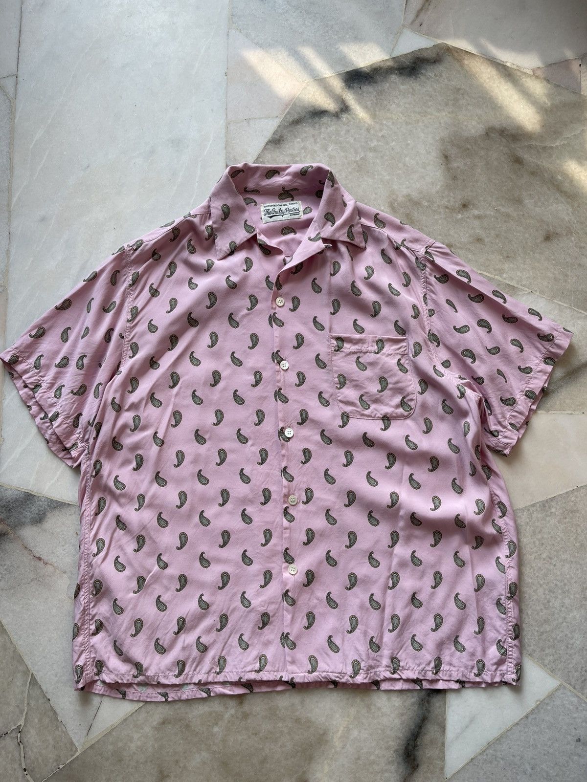 Wacko Maria Wacko Maria 100% Rayon Bandana Shirt Size US L / EU 52-54 / 3 - 7 Thumbnail
