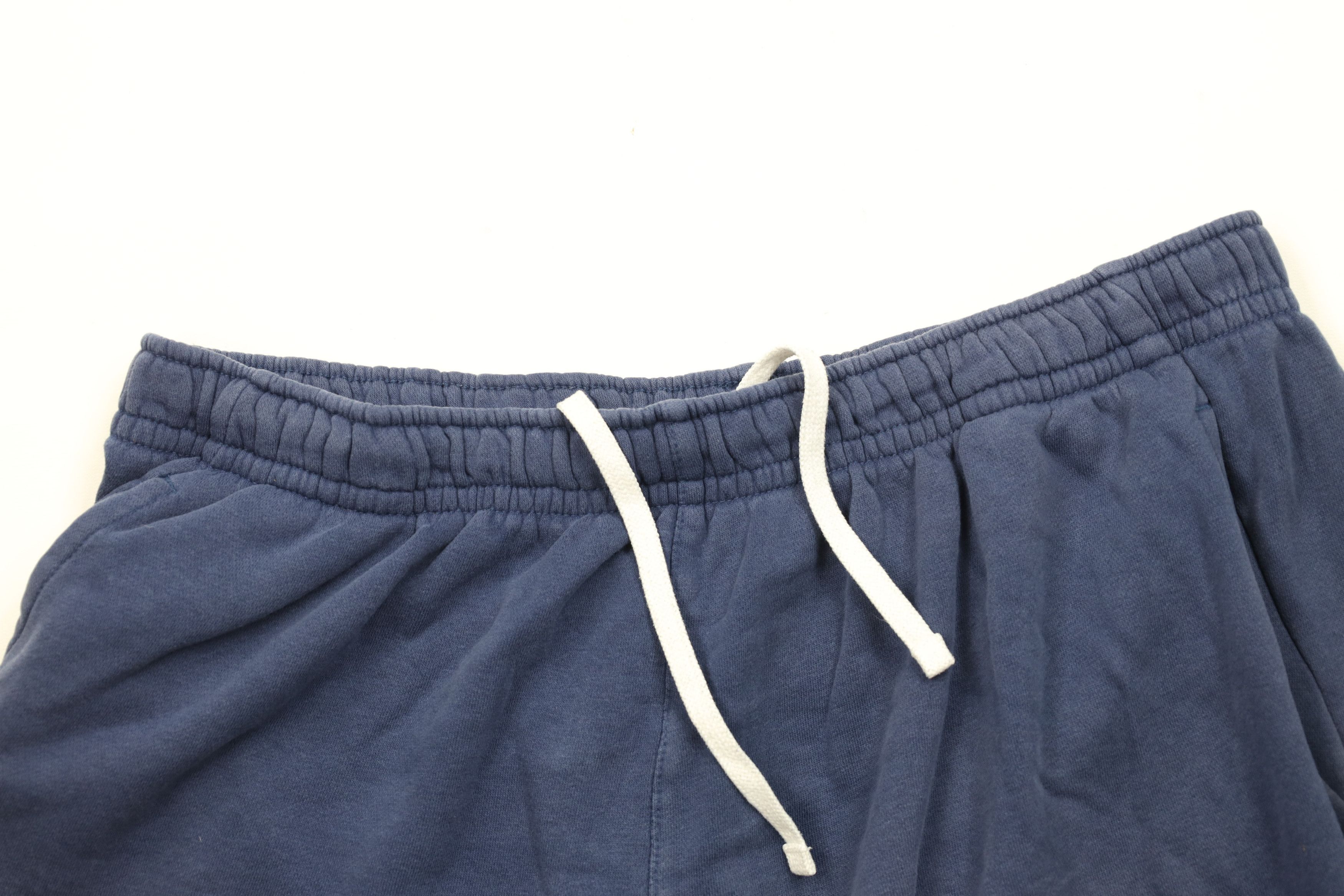 Nike Vintage Y2K Nike Swoosh Above Knee Sweatpants Shorts Blue Size US 38 / EU 54 - 2 Thumbnail