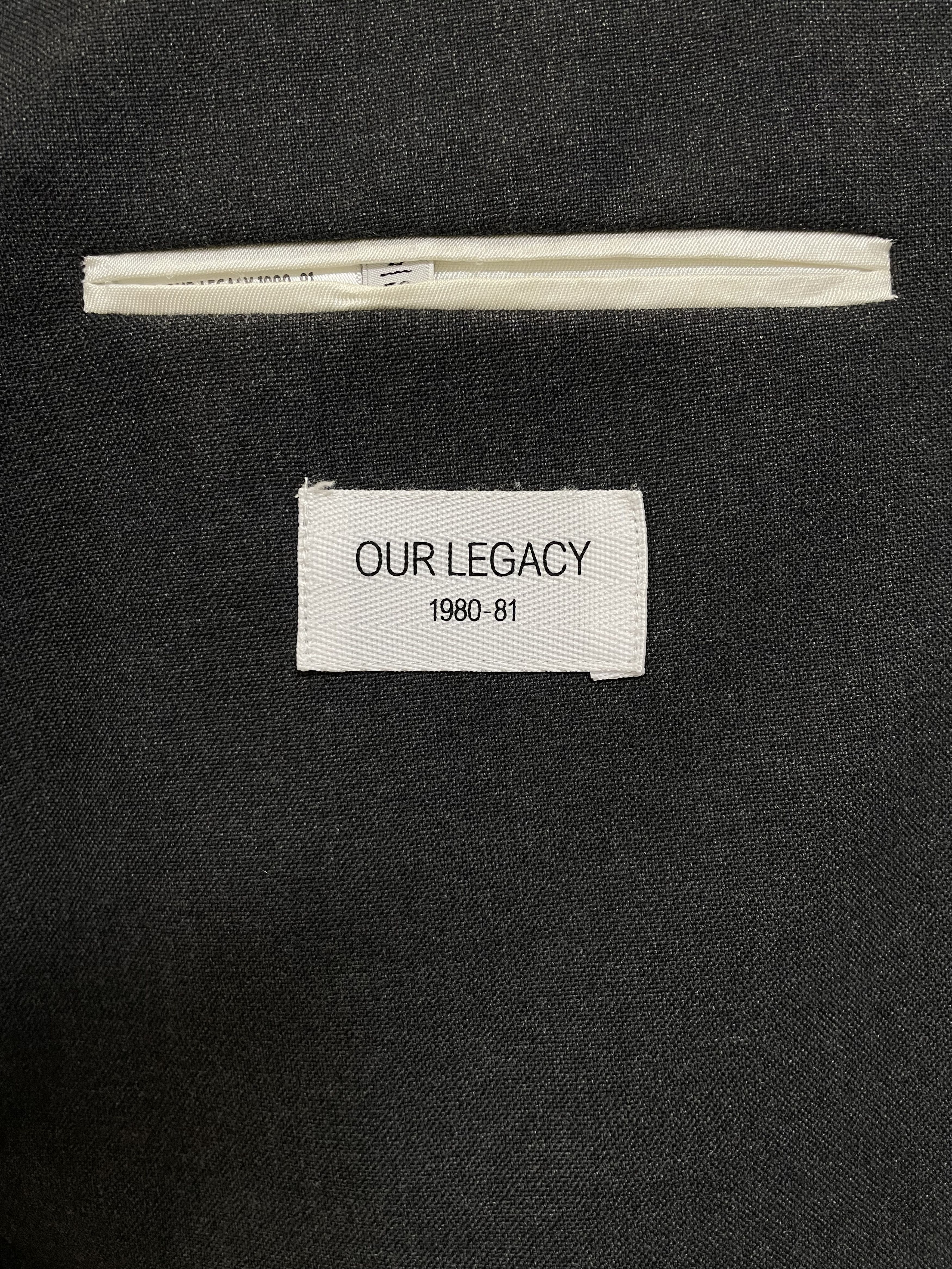 Our Legacy OUR LEGACY 1980-81 2B Blazer Jacket Sport Coat Wool EU50 Size 50R - 9 Thumbnail