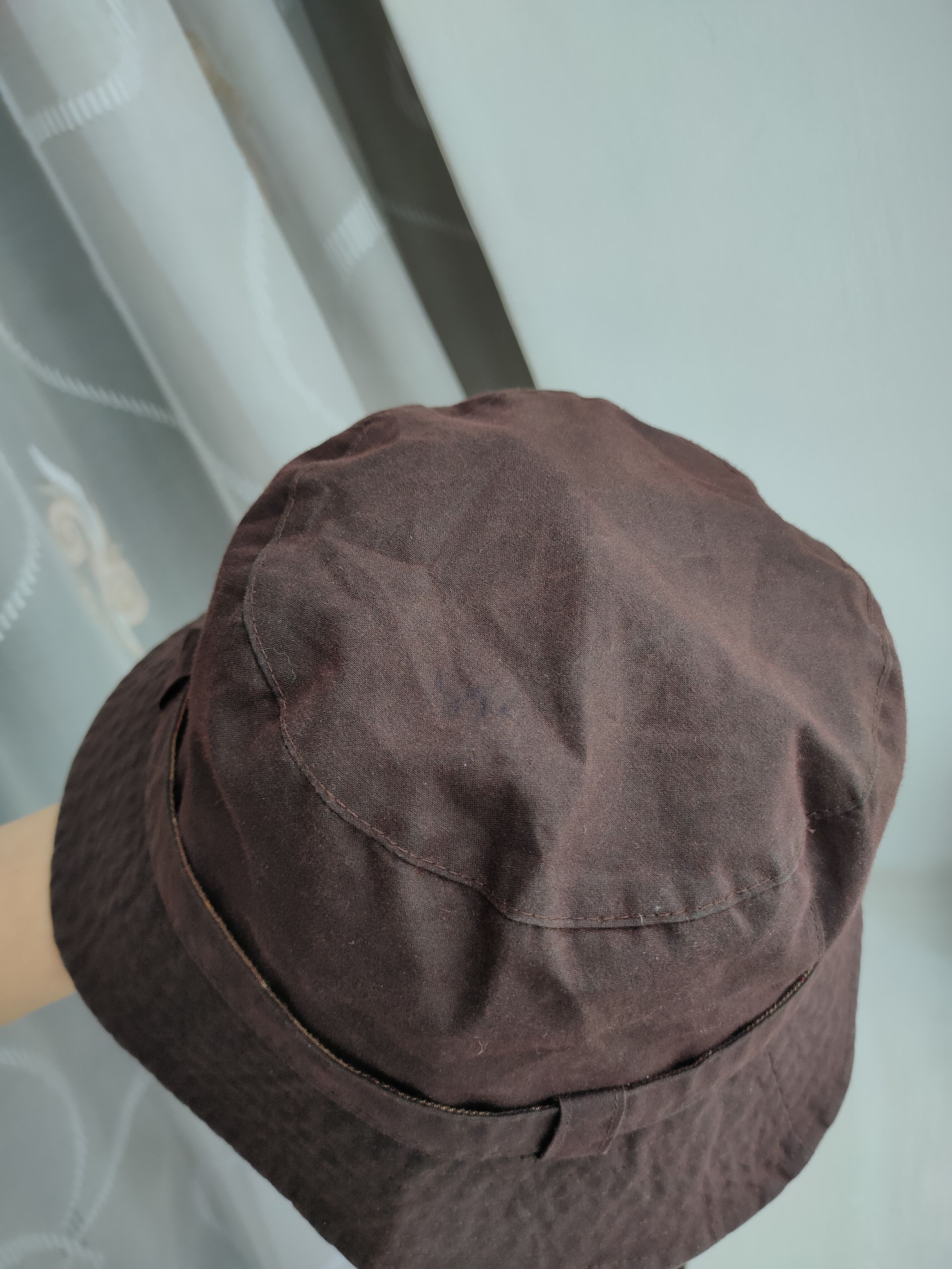 Barbour Vintage Barbour Waxed Bucket Hat Panama Hat Barbour Wax Size ONE SIZE - 5 Thumbnail