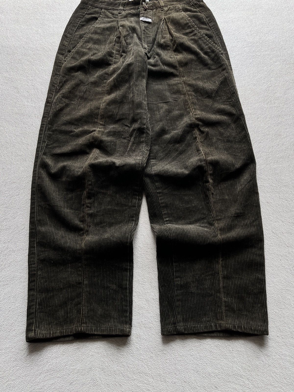 CLOSED × Marithe + Francois Girbaud 80s Closed Marithe Francois Girbaud Corduroy Baggy Pants Size US 30 / EU 46 - 2 Thumbnail