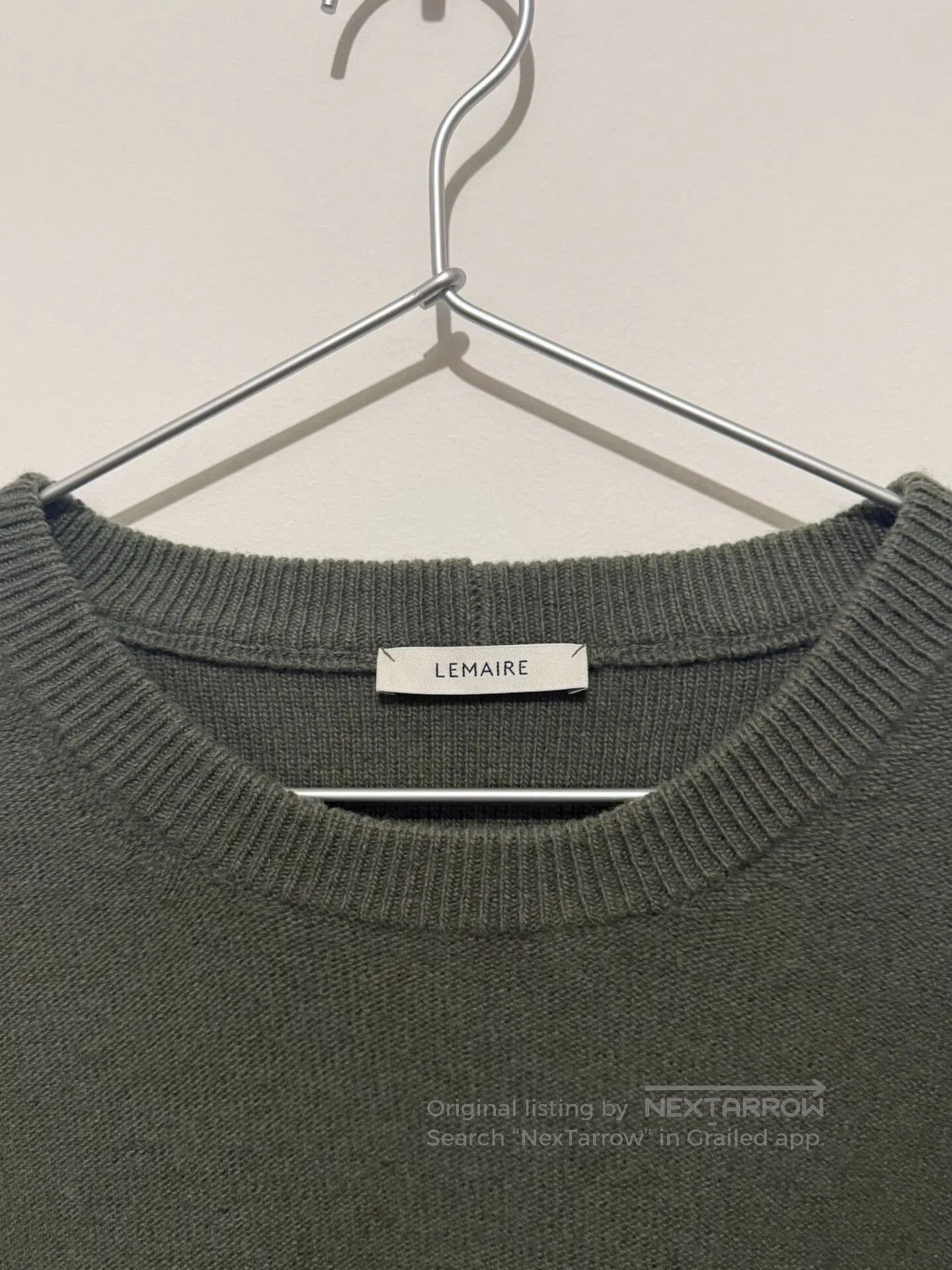 Lemaire Lemaire Crew Neck Wool Sweater. Size US L / EU 52-54 / 3 - 3 Thumbnail