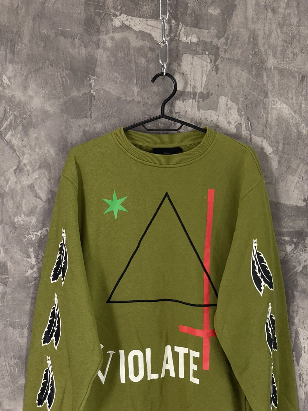Black Scale Black Scale Streetwear Retro sweatshirt Size US M / EU 48-50 / 2 - 2 Thumbnail