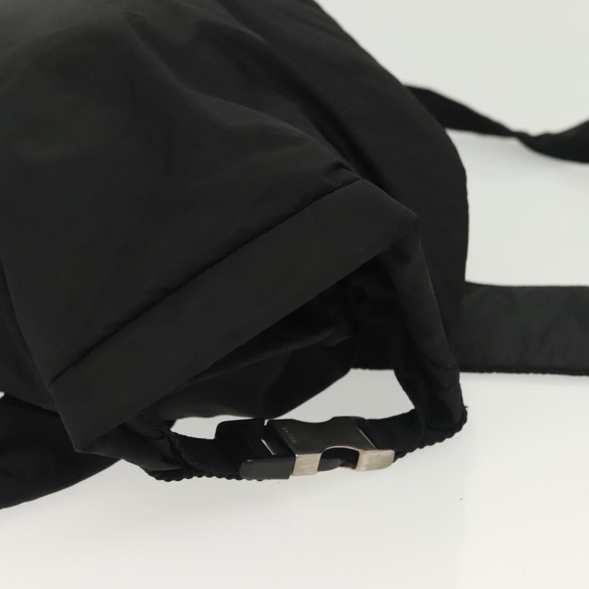 Prada PRADA Sports Backpack Nylon Black Silver Size ONE SIZE - 6 Thumbnail
