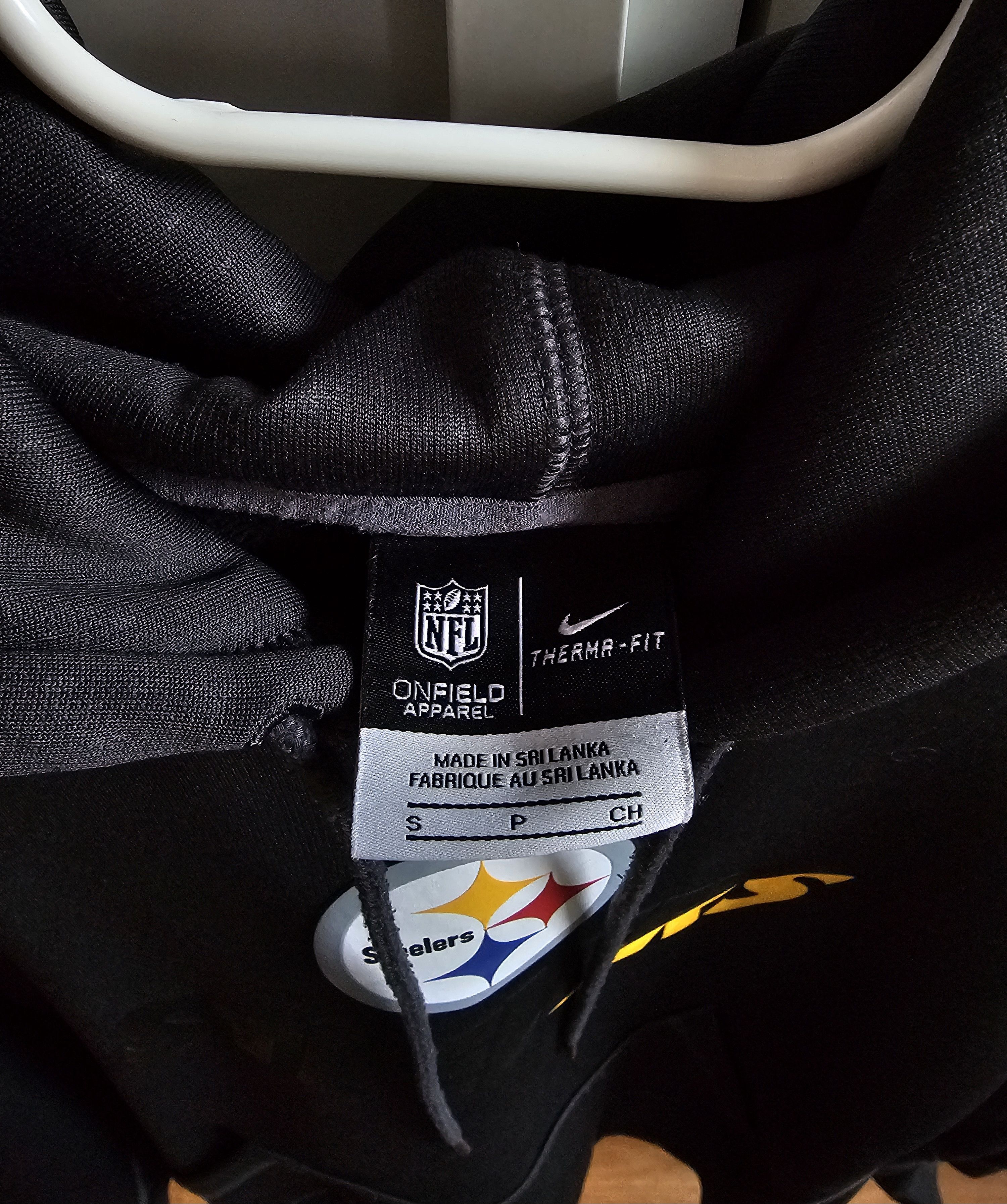 NFL × Nike Nike Steelers Therma Fit hoodie S black NFL Size US S / EU 44-46 / 1 - 8 Thumbnail