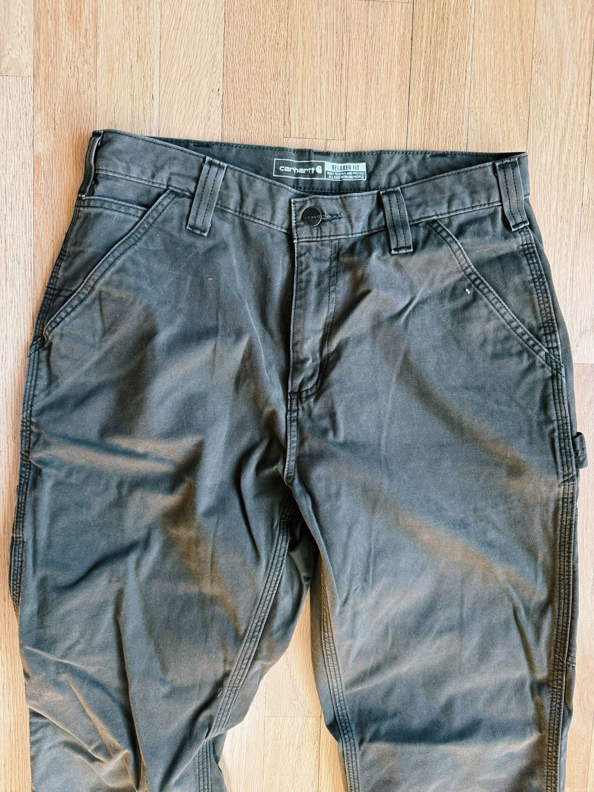 Carhartt Carhartt Relaxed Fit Carpenter Dungarees 32x34 Size US 32 / EU 48 - 2 Thumbnail