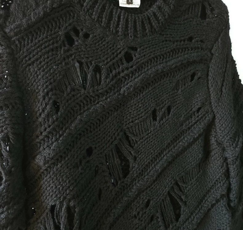 Comme des Garcons comme des garcons | 2015AW Destroy processed sweater-2506 Size US S / EU 44-46 / 1 - 3 Thumbnail