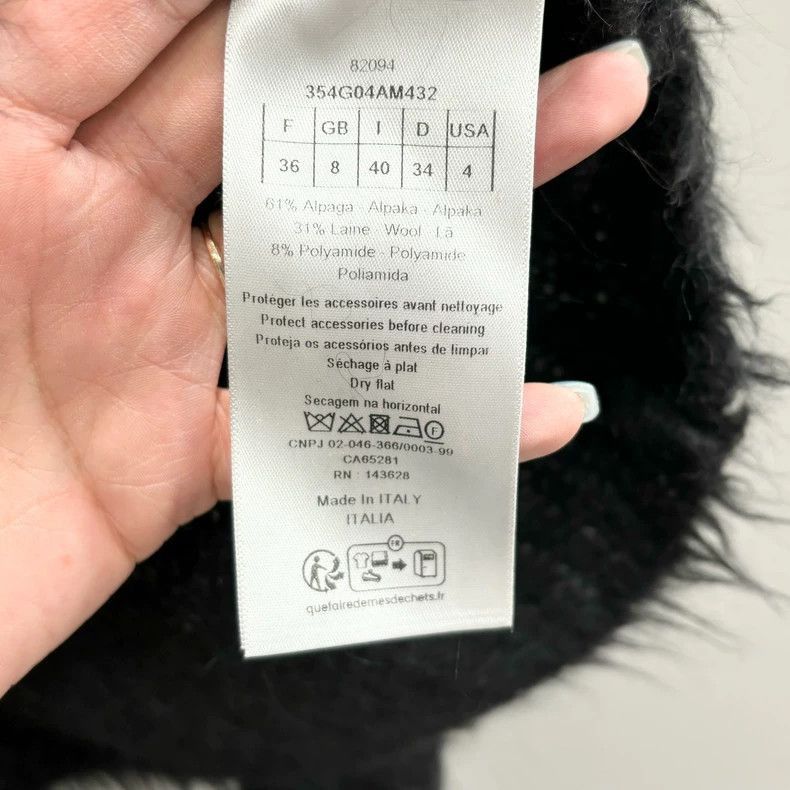 Dior Dior Black Pearl Button Cardigan-2506 Size S / US 4 / IT 40 - 5 Thumbnail