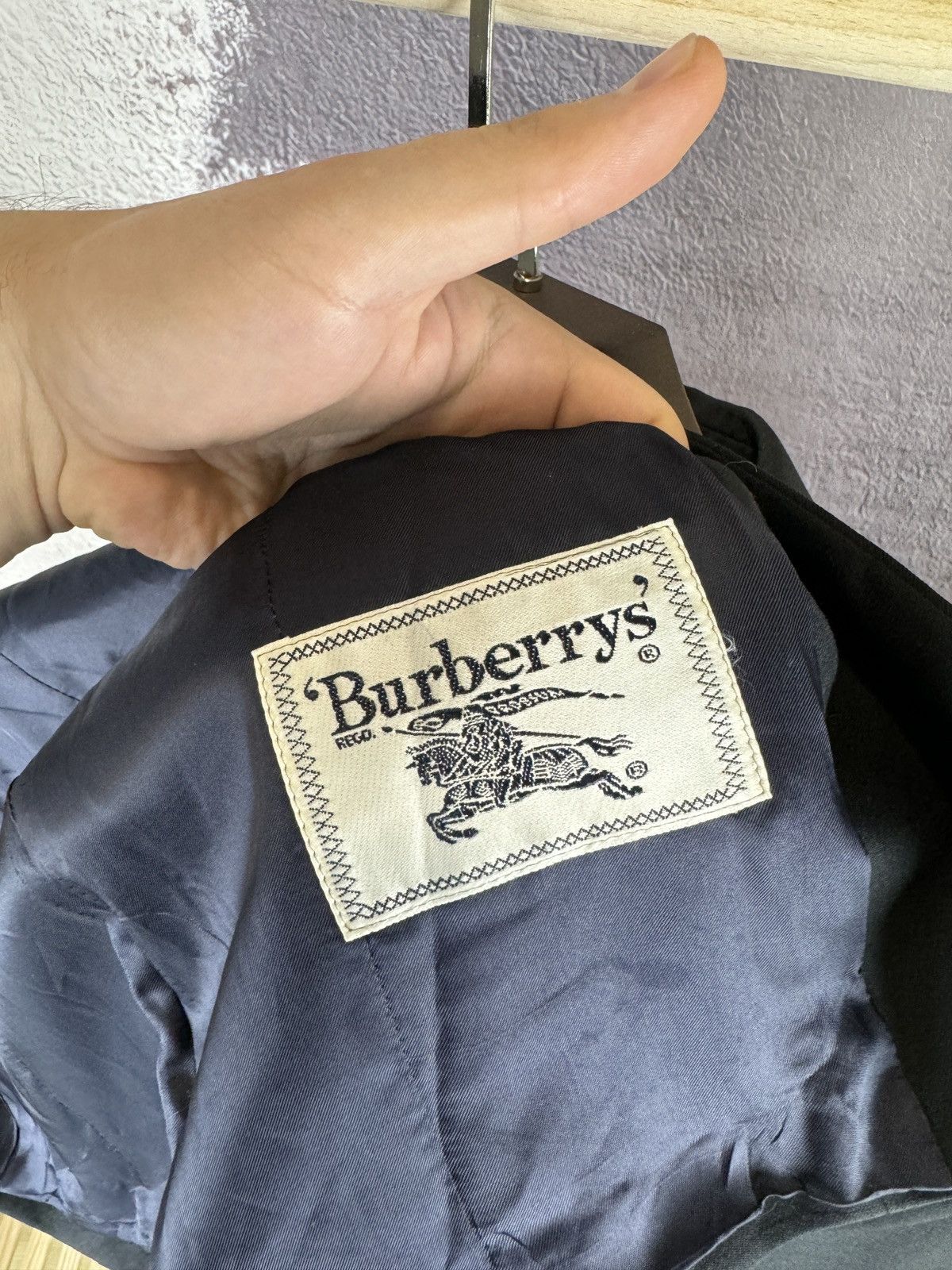 Burberry Burberry’s Prorsum vintage 100s wool black classic blazer Size M / US 6-8 / IT 42-44 - 12 Thumbnail