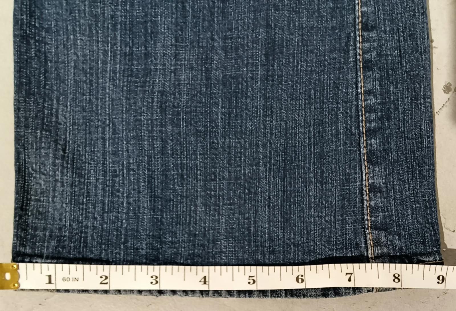 Designer Astor Women's Denim Bootcut Lowrise Blue Jeans Size 3 Size 24" / US 00 / IT 34 - 8 Thumbnail