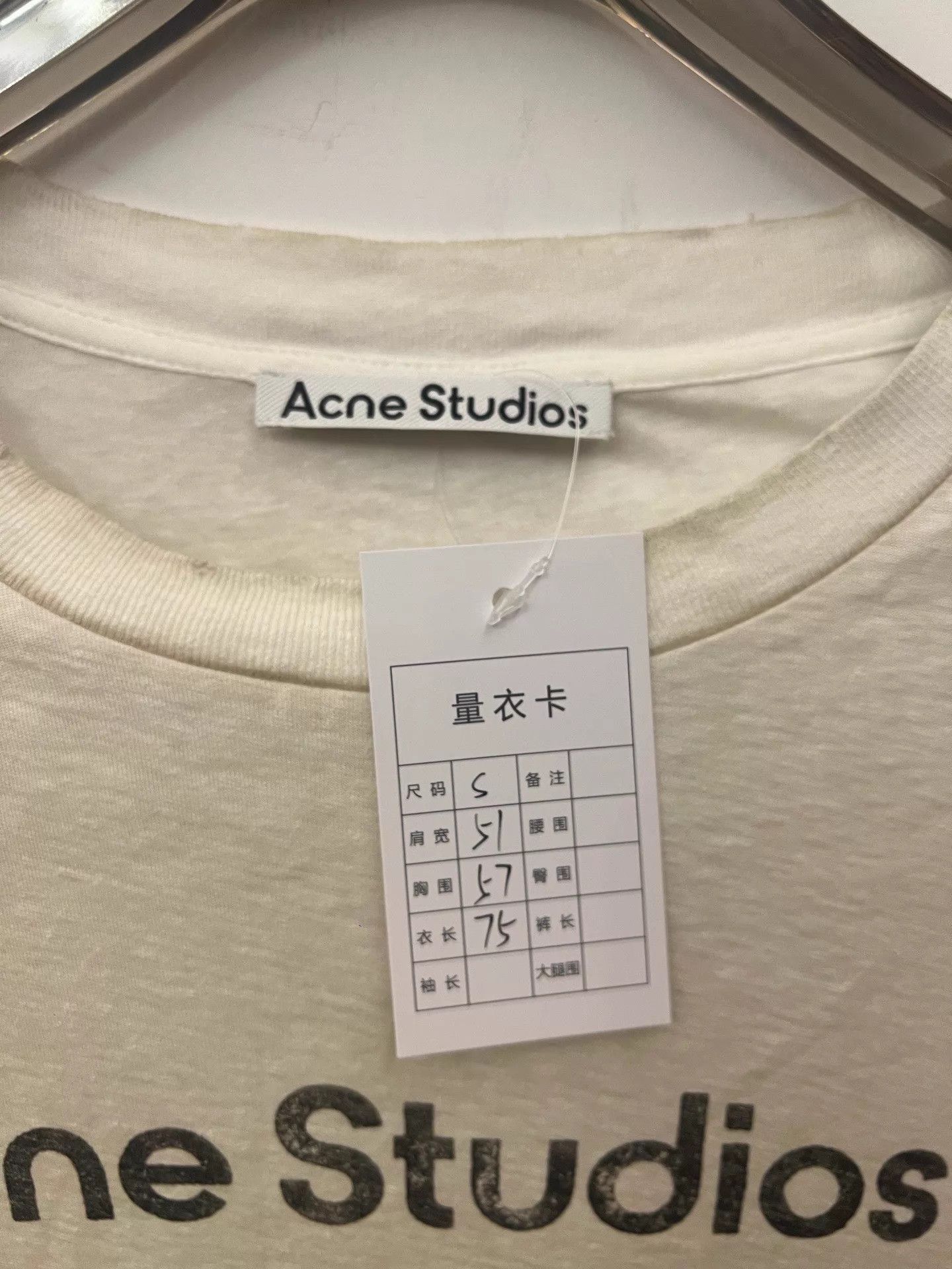 Acne Studios Acne 1996 Logo Crew LS T-Shirt Unisex S New Worn Size US S / EU 44-46 / 1 - 5 Thumbnail