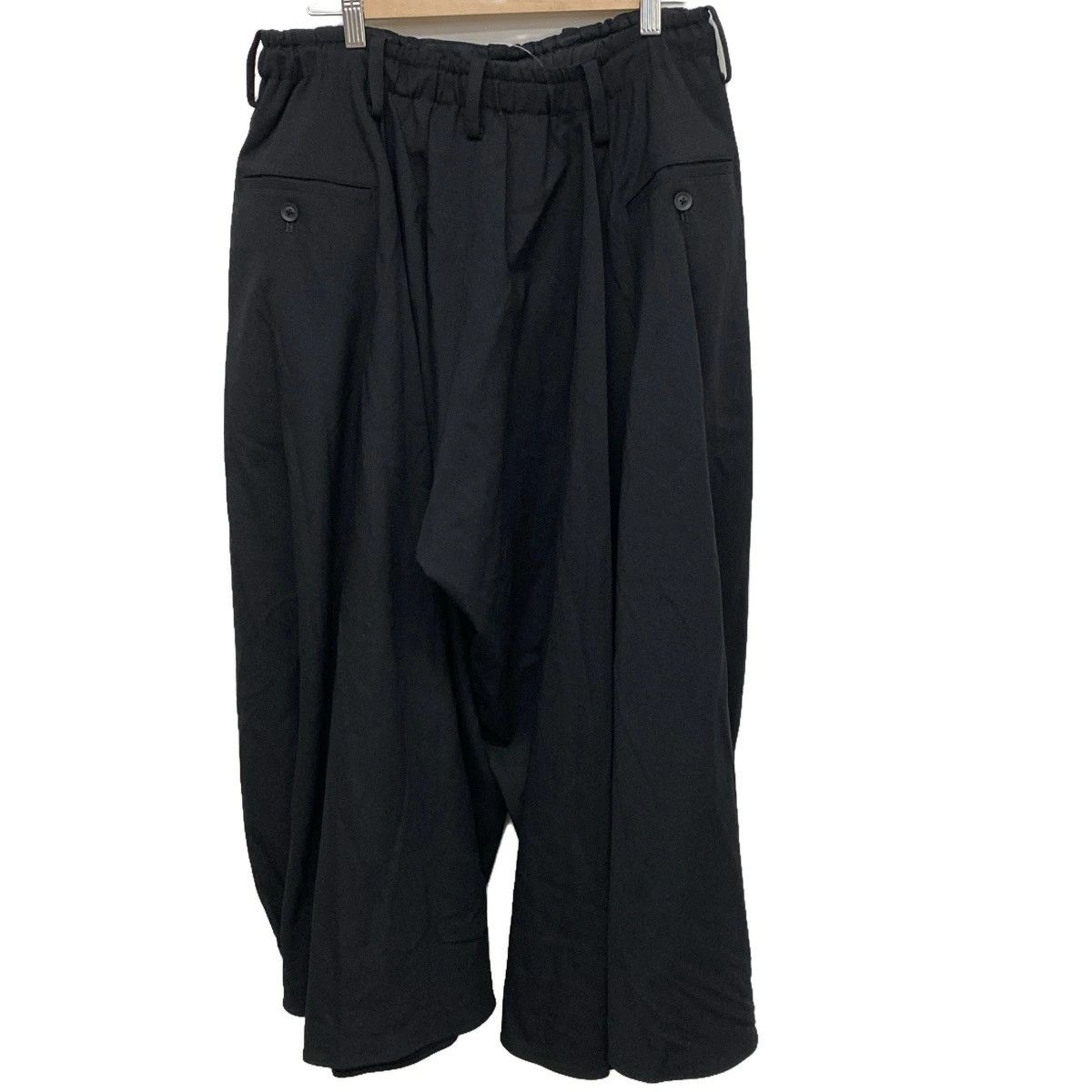 Yohji Yamamoto YOHJI YAMAMOTO POUR HOMME Full Length Sarouel Pants Size US 30 / EU 46 - 2 Thumbnail