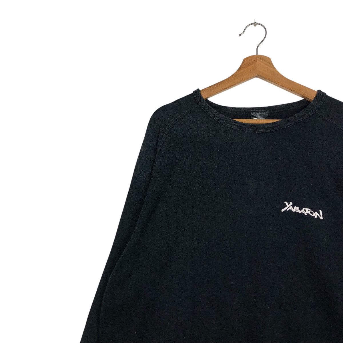Japanese Brand × Vintage 📌Vintage Sweatshirt Yabaton Big Logo Cartoon Network Size US L / EU 52-54 / 3 - 9 Thumbnail