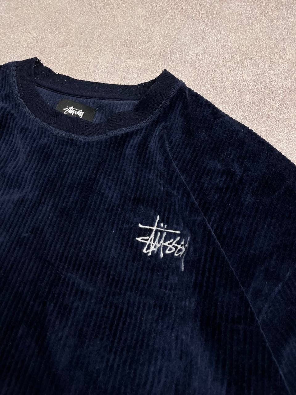 Other Vintage Stussy Velour Boxy Sweatshirt M Size US M / EU 48-50 / 2 - 4 Thumbnail