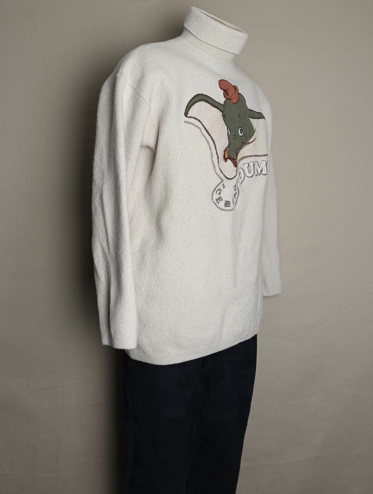 Iceberg × Vintage Iceberg Vintage 1992 Dumbo Walt Disney Wool Sweater Size US S / EU 44-46 / 1 - 5 Thumbnail