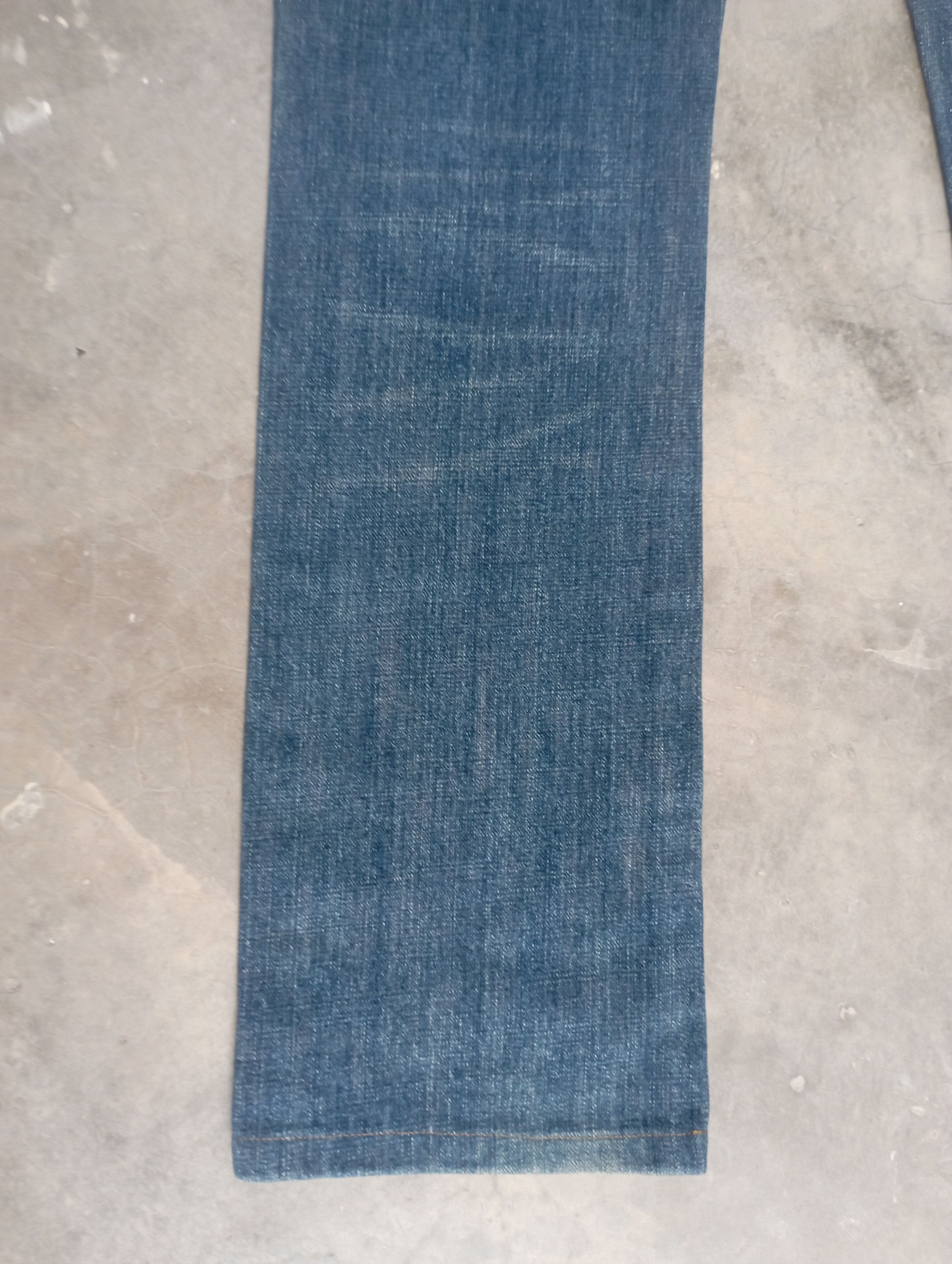Issey Miyake Issey Miyake Tete Homme Stone Wash Distressed Denim Size US 31 - 12 Thumbnail