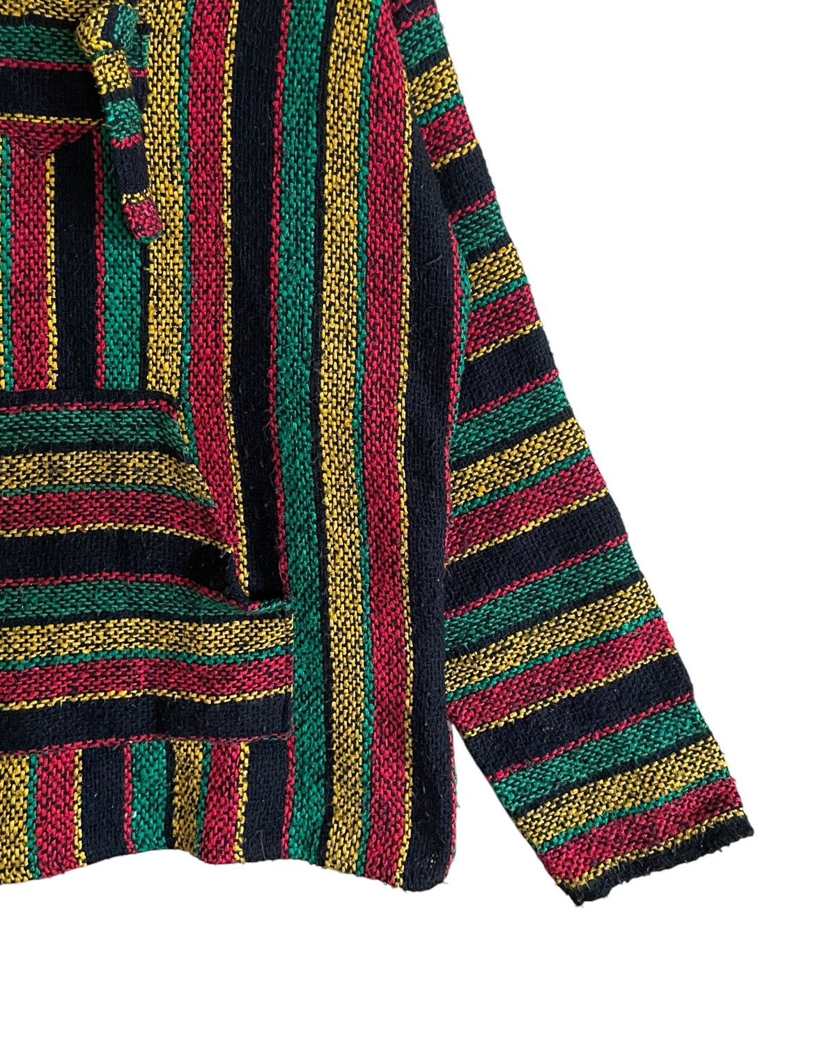 Vintage Vintage Mexican Baja Rasta Hoodie 1990s Size US M / EU 48-50 / 2 - 5 Thumbnail