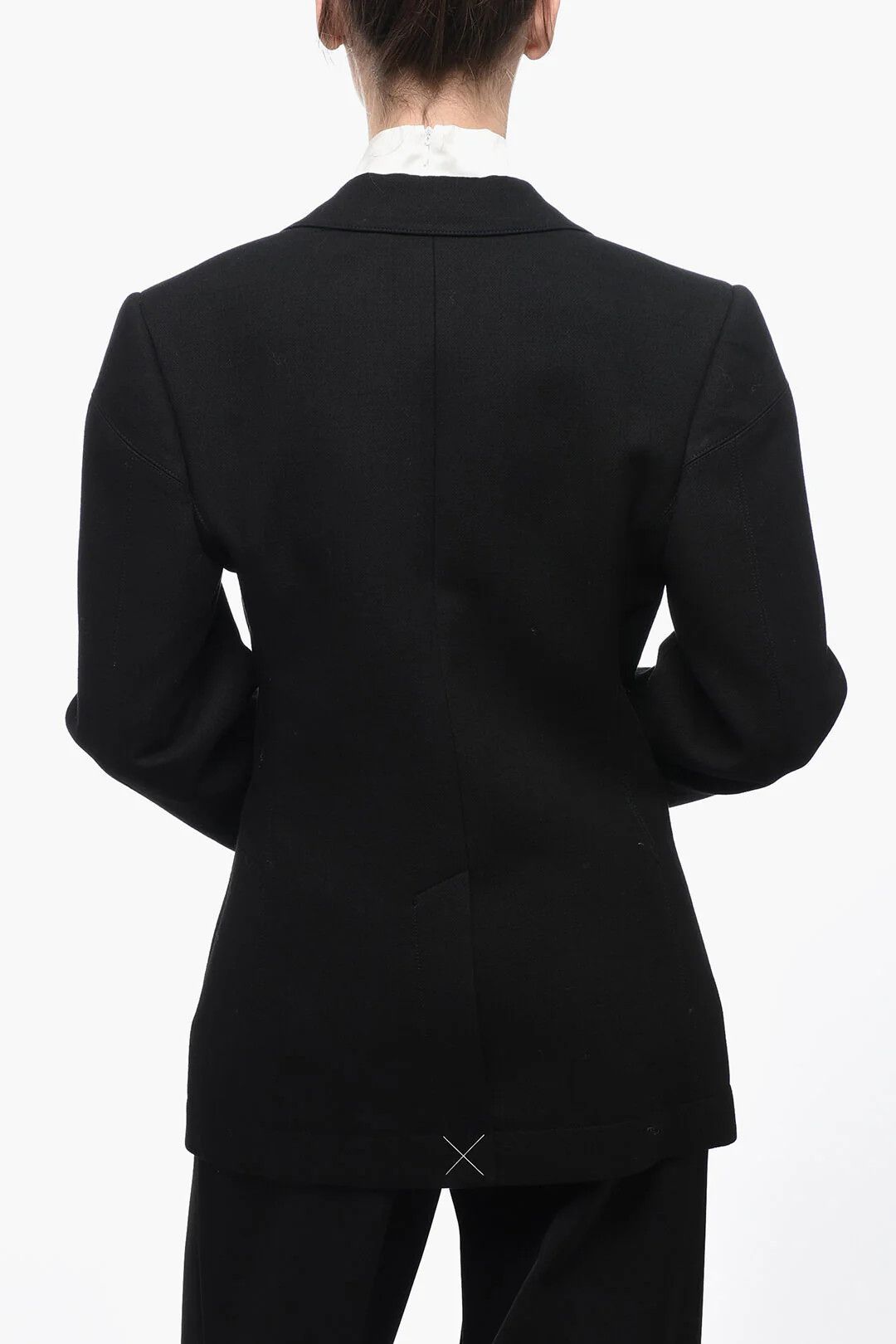 Bottega Veneta og1mm0426 Single-Breasted Blazer in Black Size XS / US 0-2 / IT 36-38 - 2 Thumbnail