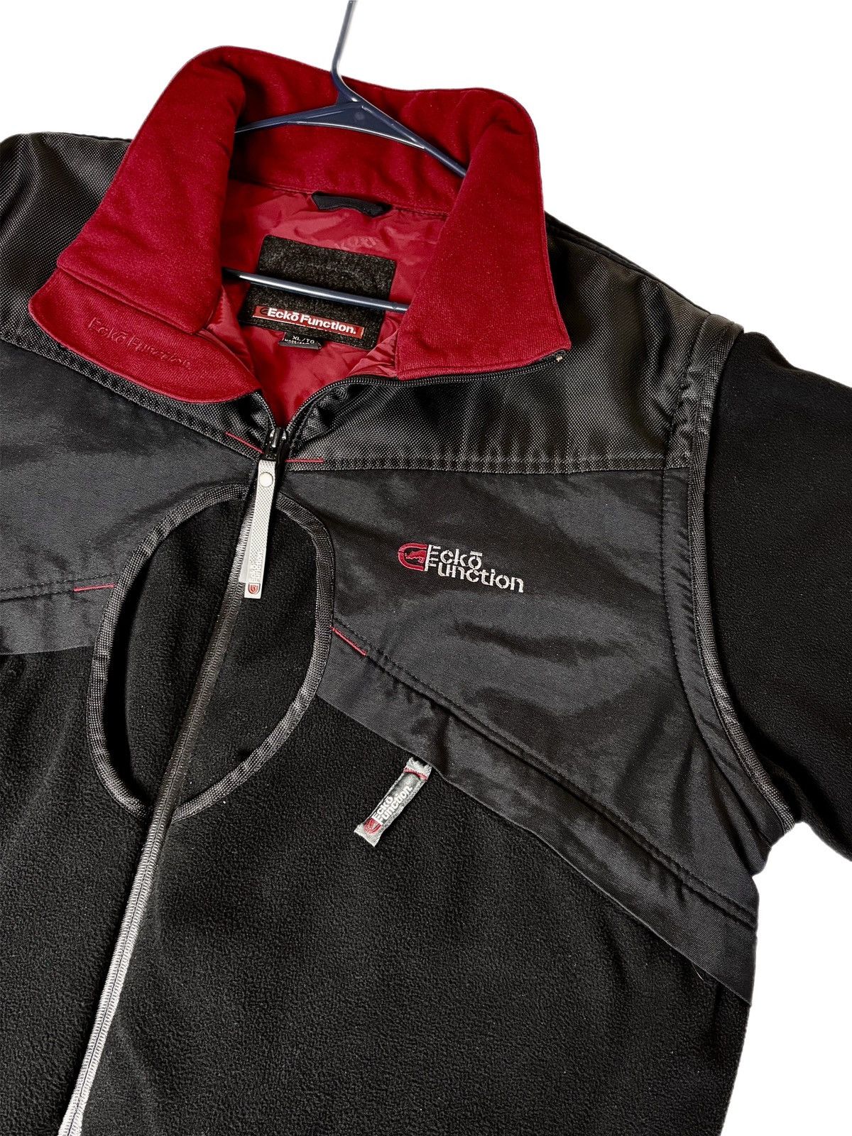 Ecko Unltd. Eckō Function 6 Pocket Convertible Zip Up Fleece Tech Jacket Size US XL / EU 56 / 4 - 7 Thumbnail