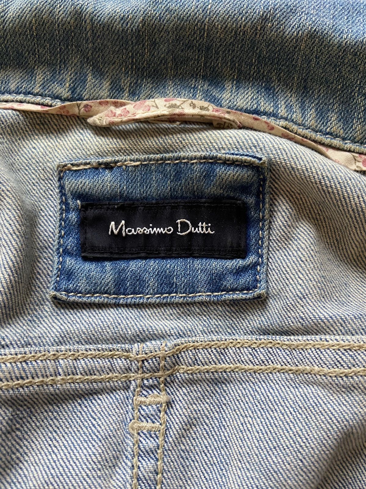Massimo Dutti Massimo Dutti denim jacket y2k 2000s archive grunge crop fit Size S / US 4 / IT 40 - 4 Thumbnail