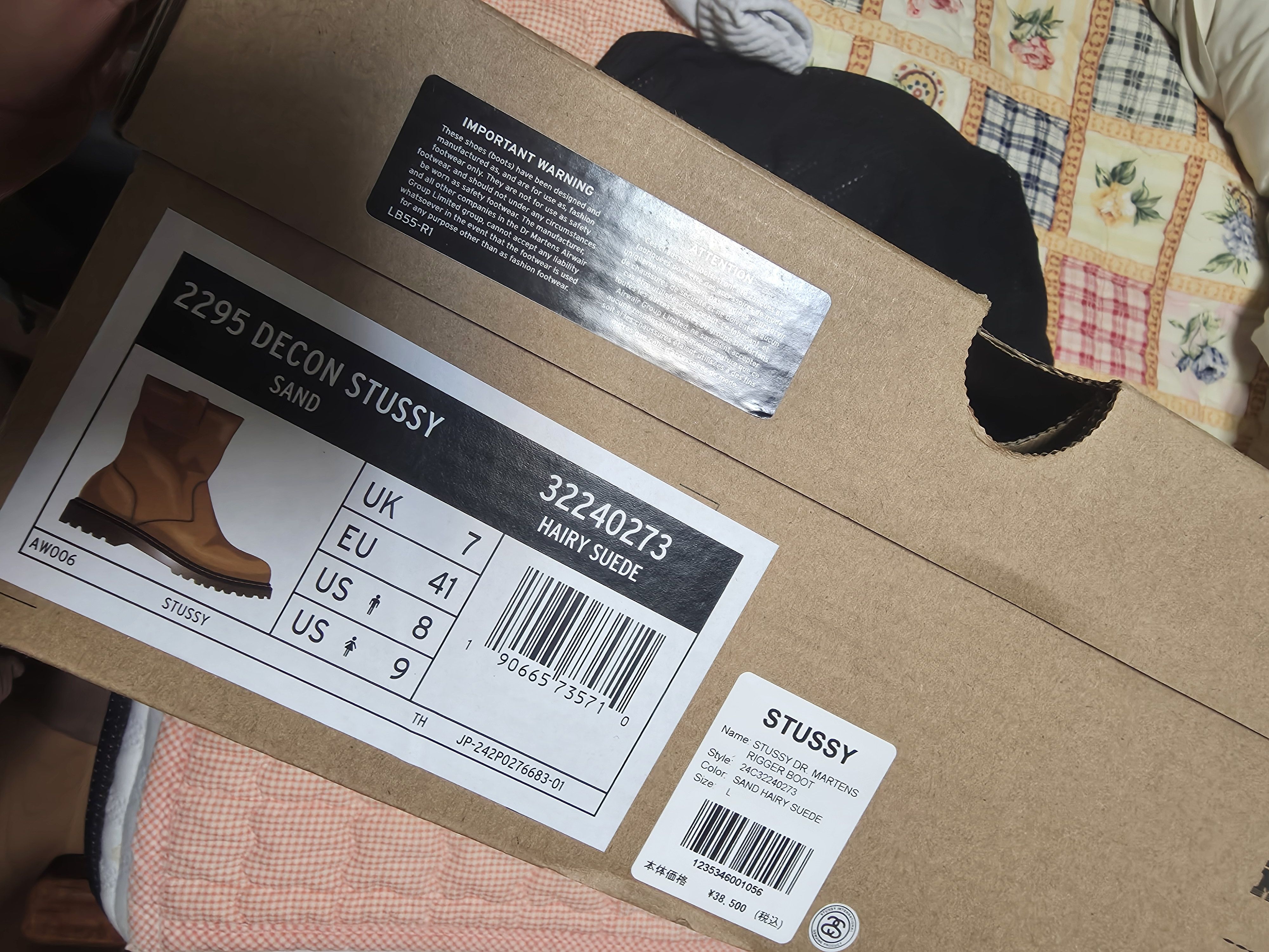 Dr. Martens Dr. Martens x Stussy engineered decon boots Size US 8 / EU 41 - 12 Thumbnail