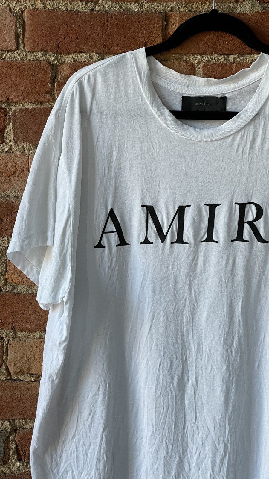 Amiri Amiri Logo Tee Size US XL / EU 56 / 4 - 1 Thumbnail