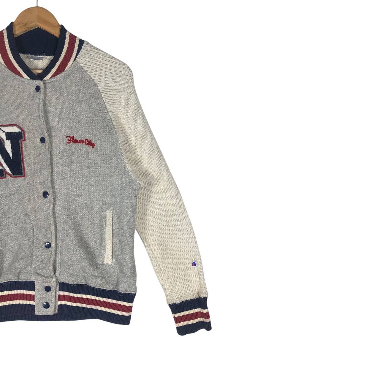 Champion × Vintage Vintage Champion Button Zipper Jacket Size M / US 6-8 / IT 42-44 - 4 Thumbnail