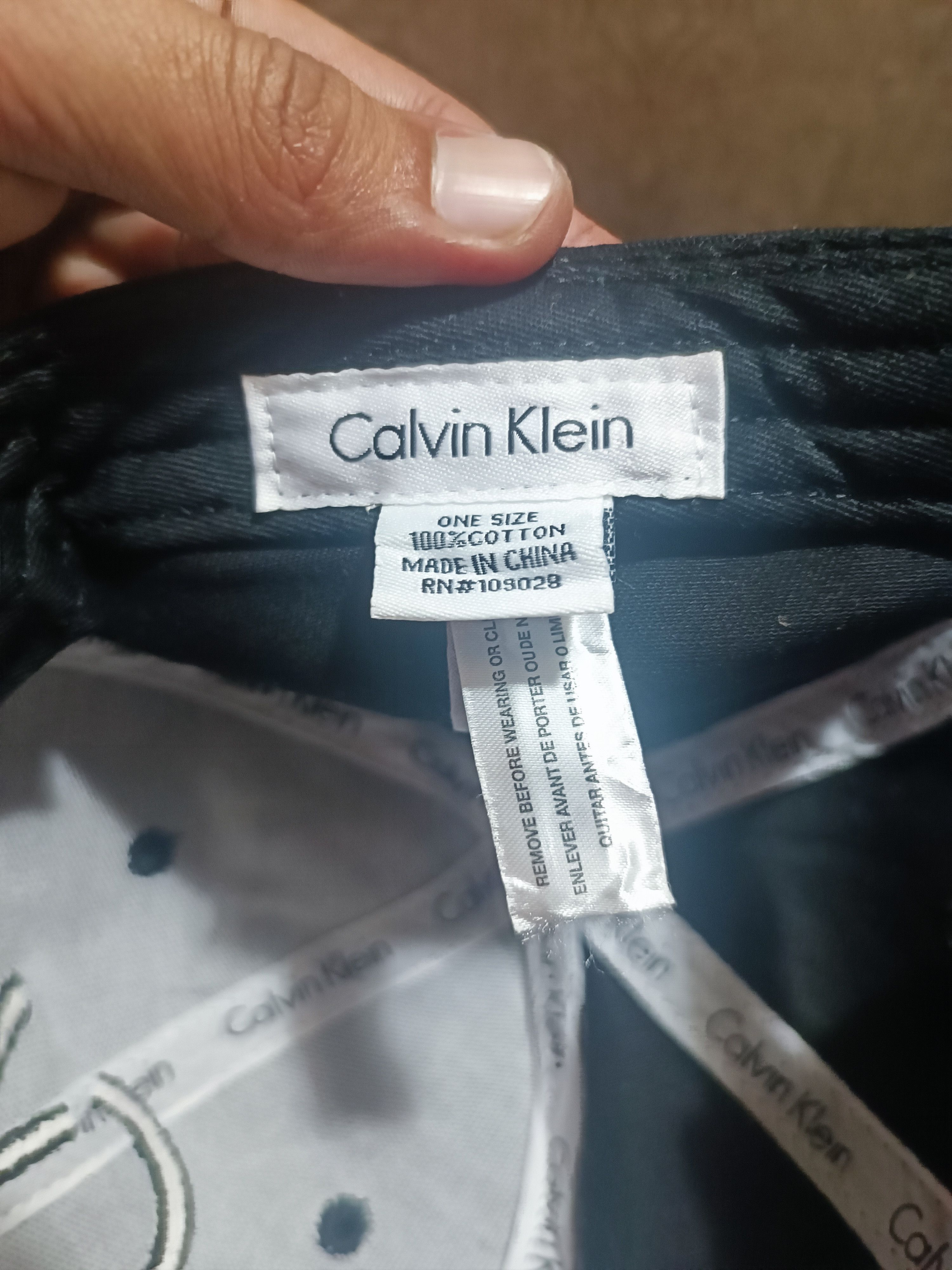 Calvin Klein ♦️Calvin Klein CK Big Logo Cap Size ONE SIZE - 6 Thumbnail