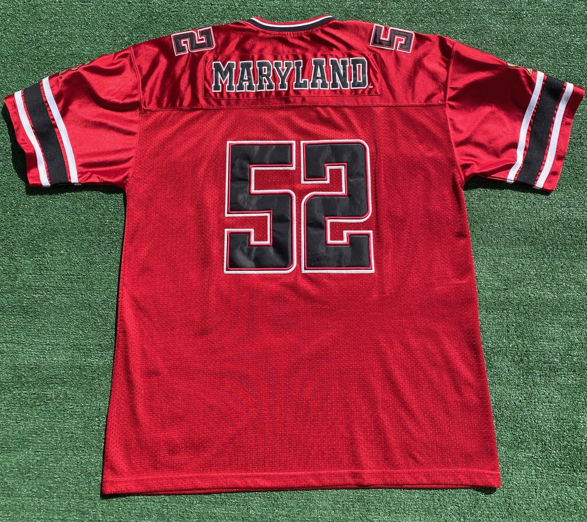 Colosseum Athletics Y2K Maryland Terrapins Stitched Football Jersey 2XL Tall Size US XXL / EU 58 / 5 - 7 Thumbnail