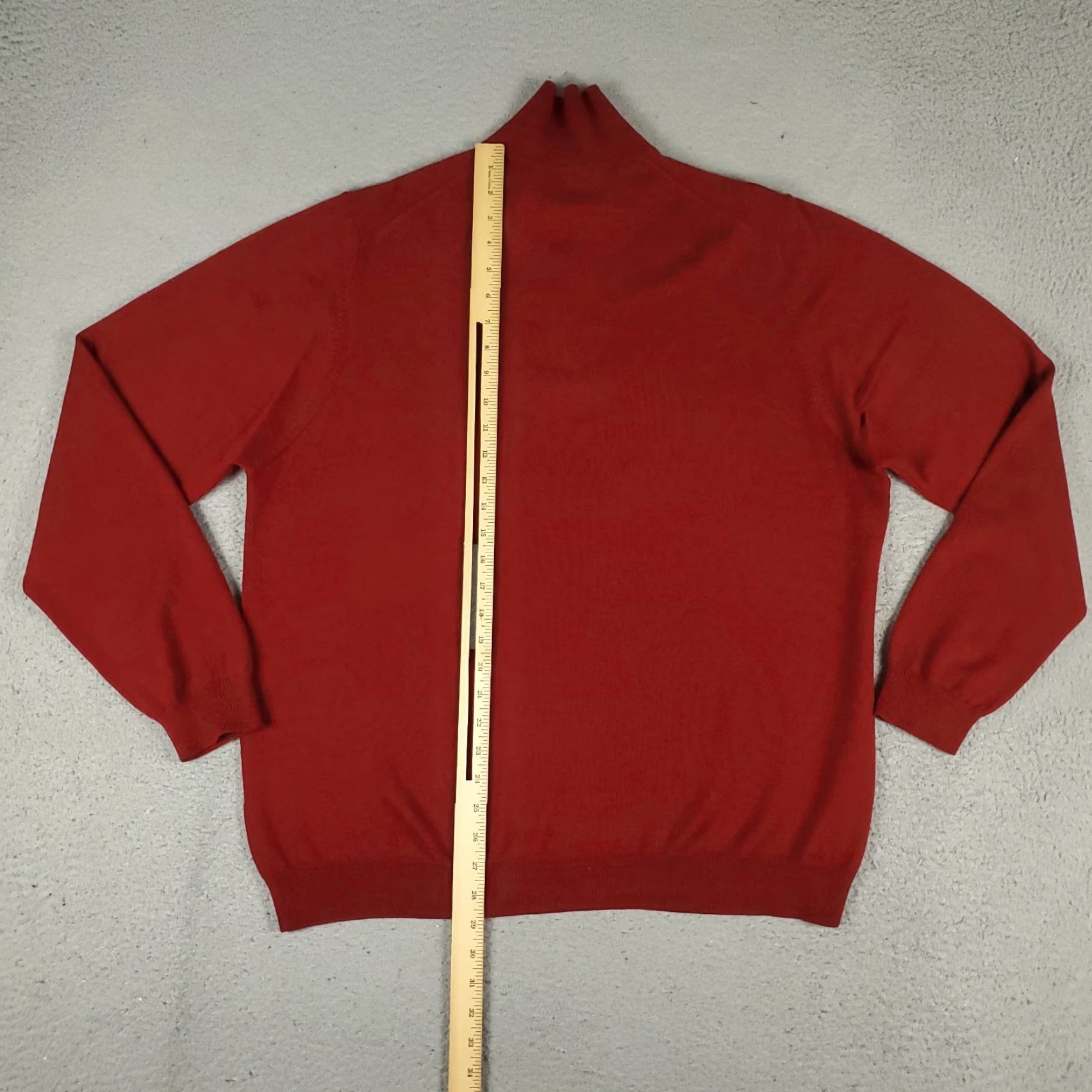 Brooks Brothers VINTAGE Brooks Brothers Sweater Men's XL Red Wool Collared Pullover Classic Preppy Fall Winter Size US XL / EU 56 / 4 - 6 Thumbnail