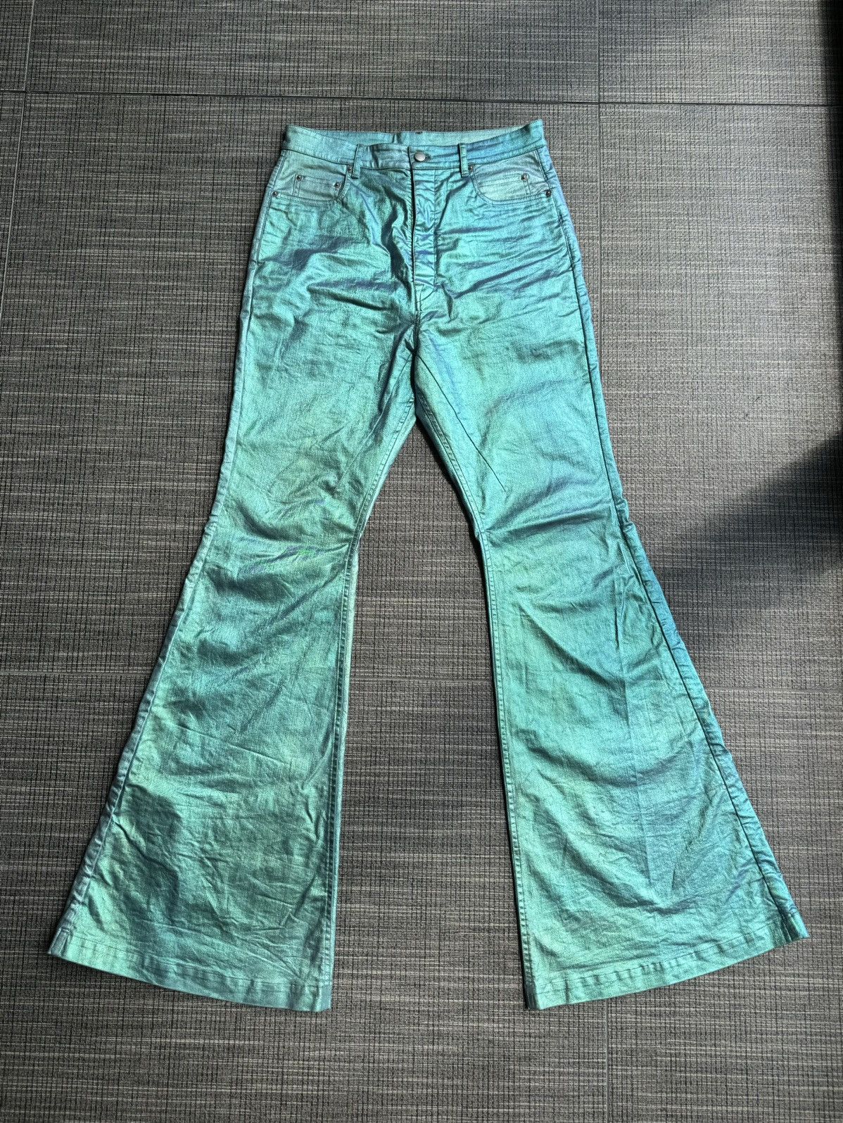 Rick Owens Rick Owens Bolan EDFU SS23 Iridescent Size US 31 - 1 Thumbnail
