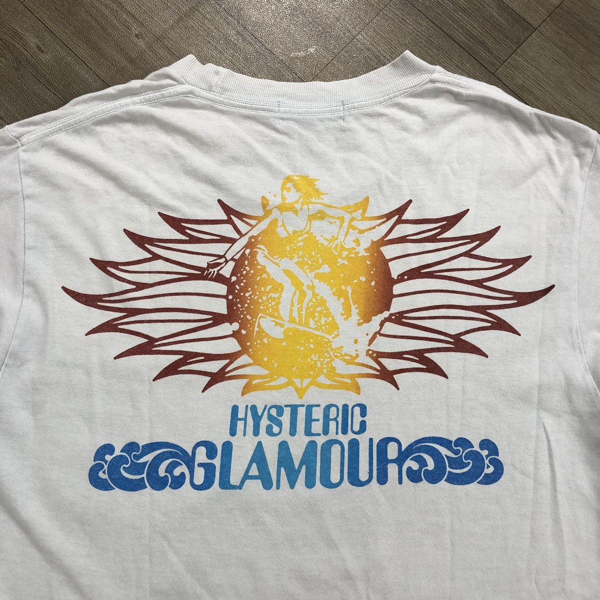 Hysteric Glamour 2000s Hysteric Glamour Flowers Surf Pocket Tee Size US M / EU 48-50 / 2 - 2 Thumbnail