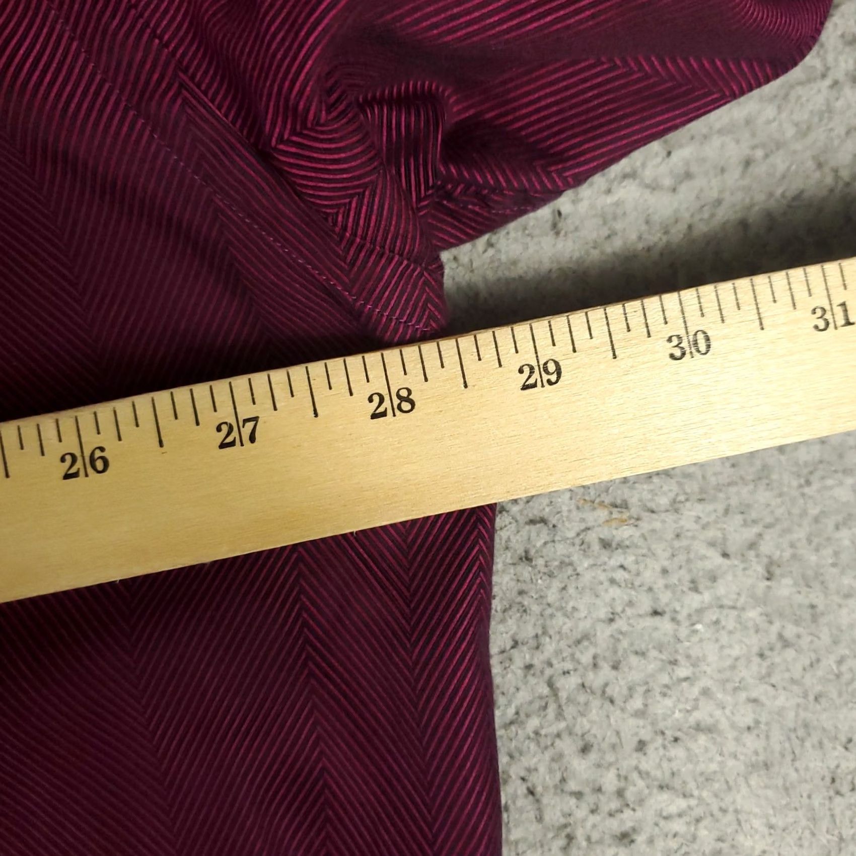 Robert Graham Robert Graham Shirt Mens Size 18 Purple 34/35 Big Button Up Long Sleeve Shirt Mens Regular Purple 19 in Collar Point Barrel Cuff Non-Iron Pockets Size US XXL / EU 58 / 5 - 5 Thumbnail